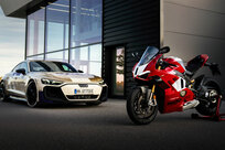 Audi and Ducati: pure magnetism...
