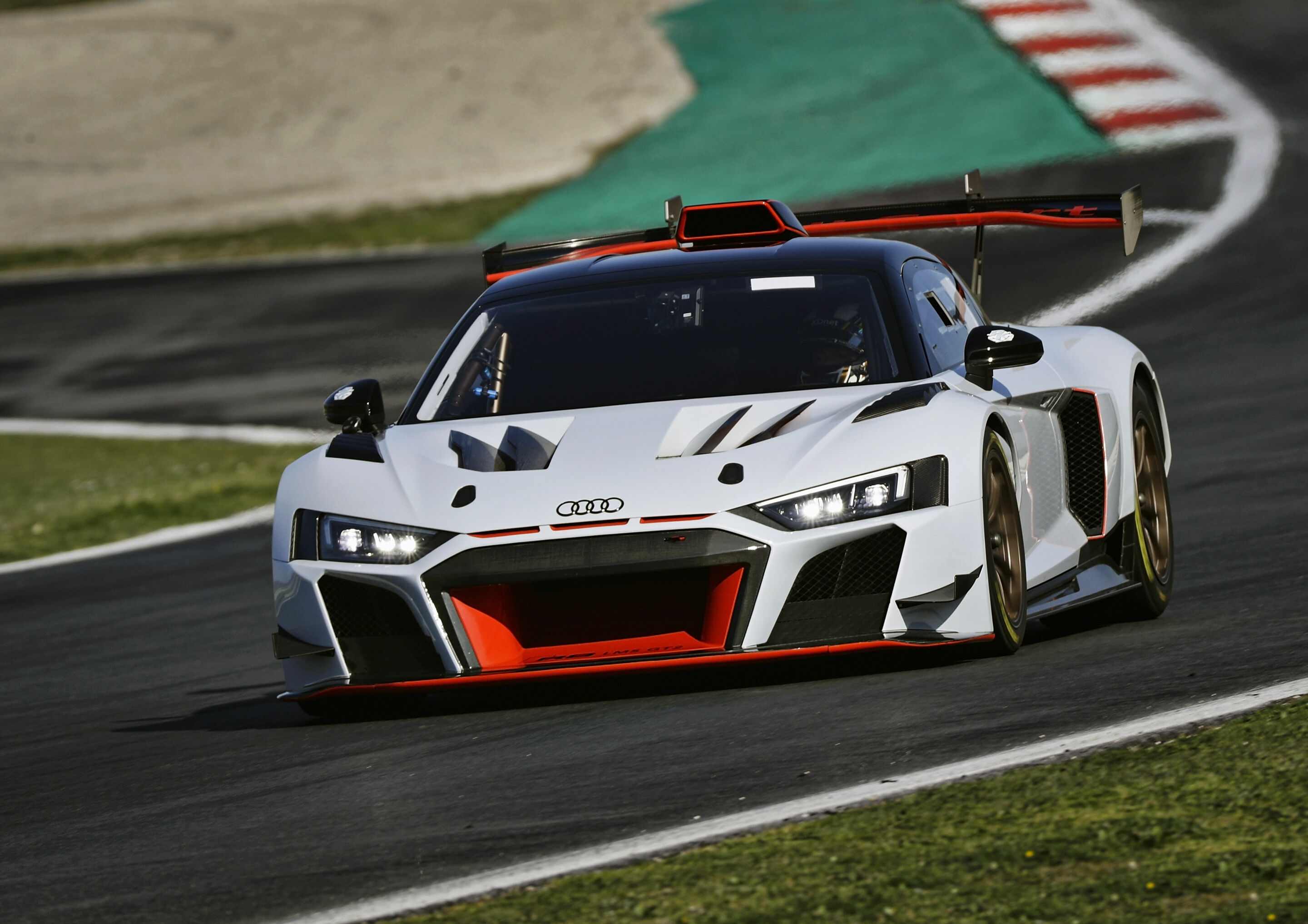 18 Audi R8 LMS cars at the season opener in Monza