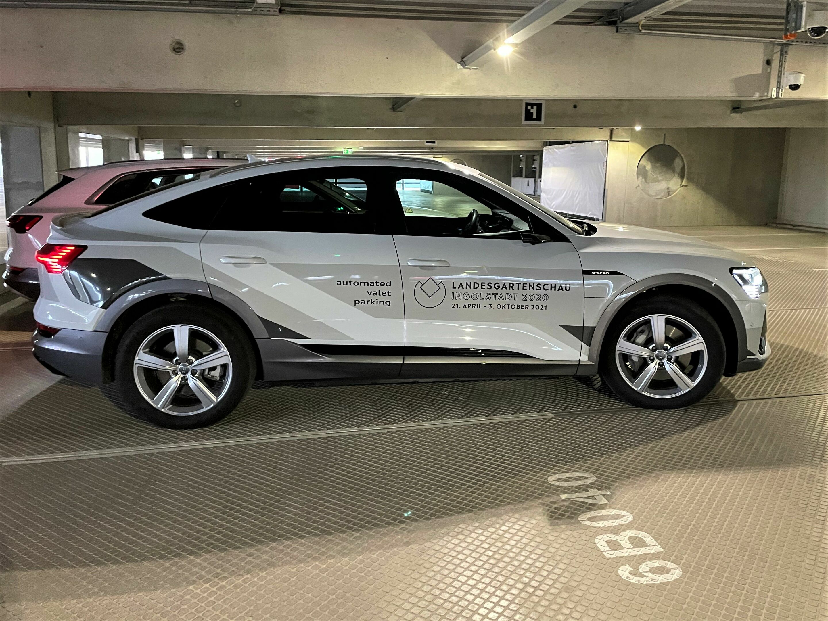 Parken wie von Geisterhand bei Audi: Besuchende der Landesgartenschau sehen autonomes Parken