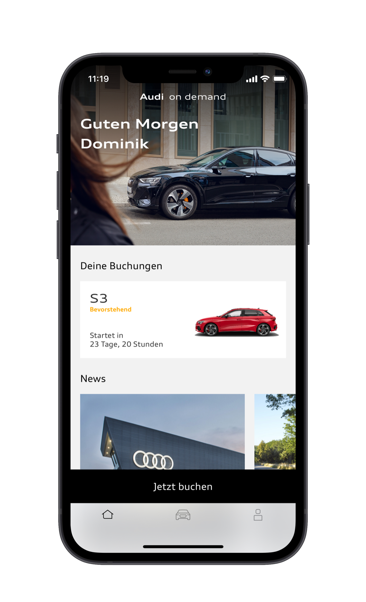 Audi baut Premium-Mobilitätsangebot Audi on demand in Deutschland weiter aus