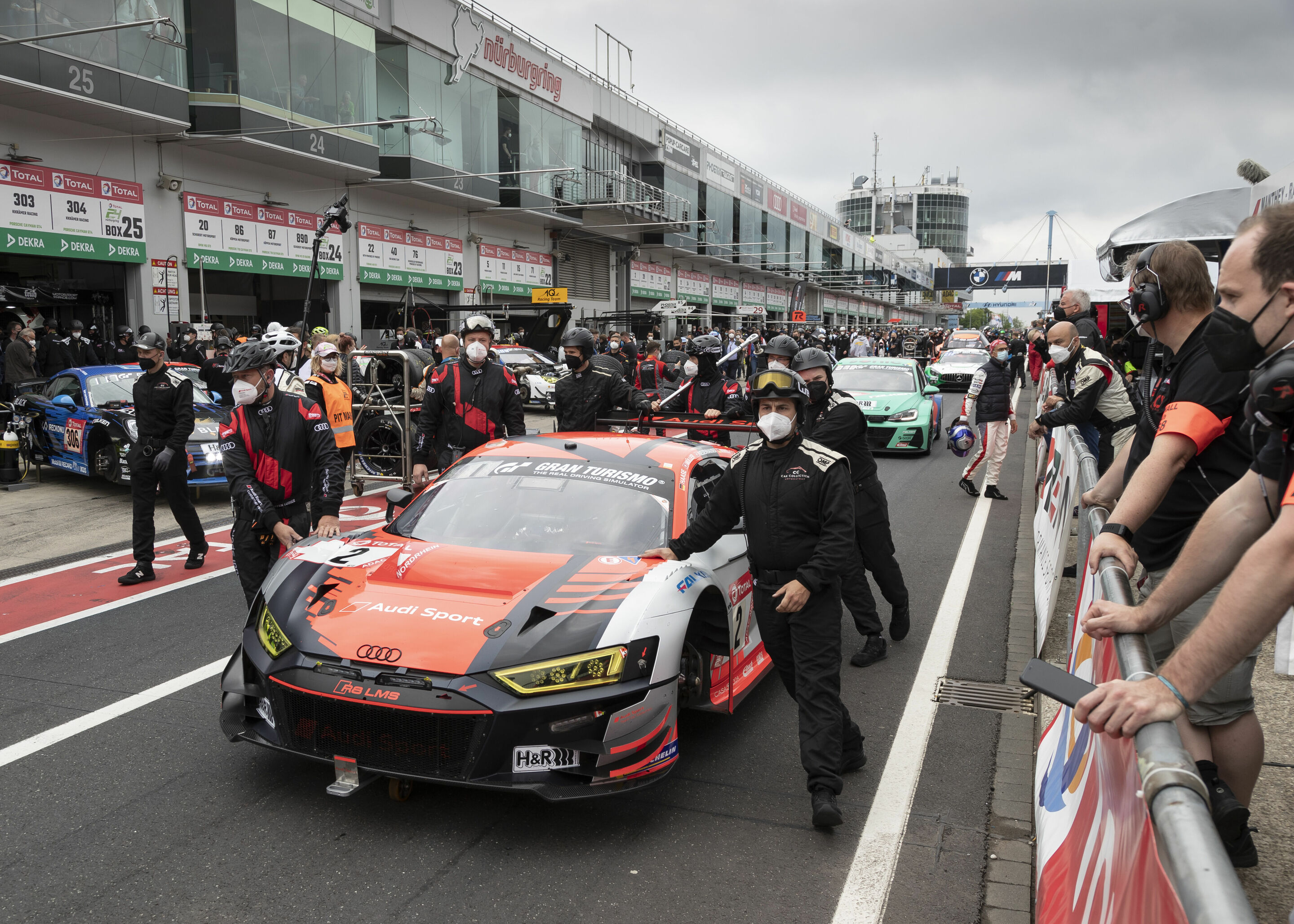 24h Nürburgring 2021 - Audi R8 LMS #2 (Audi Sport Team Car Collection), Christopher Haase/Nico Müller/Patric Niederhauser/Markus Winkelhock