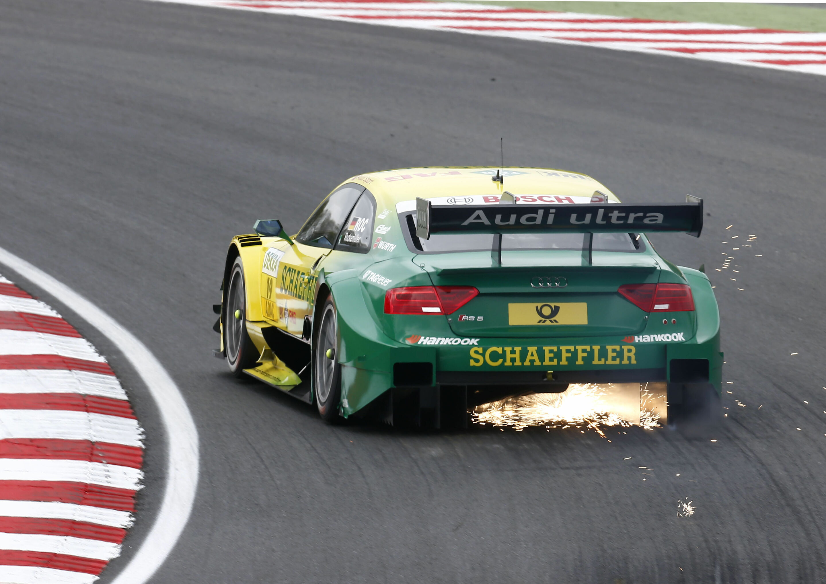 Audi RS 5 DTM on front row again