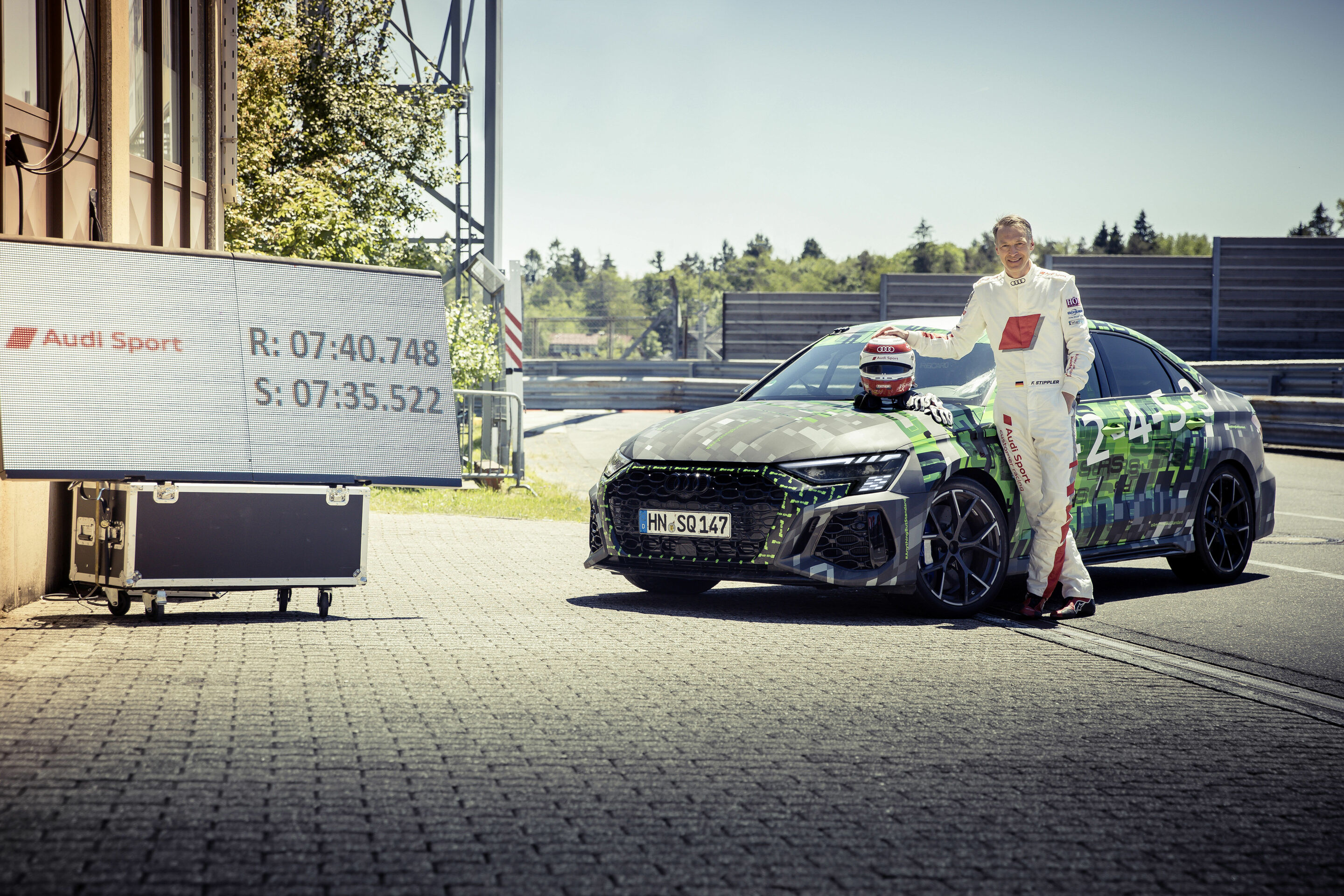 Audi RS 3 Lap Record Nürburgring Nordschleife