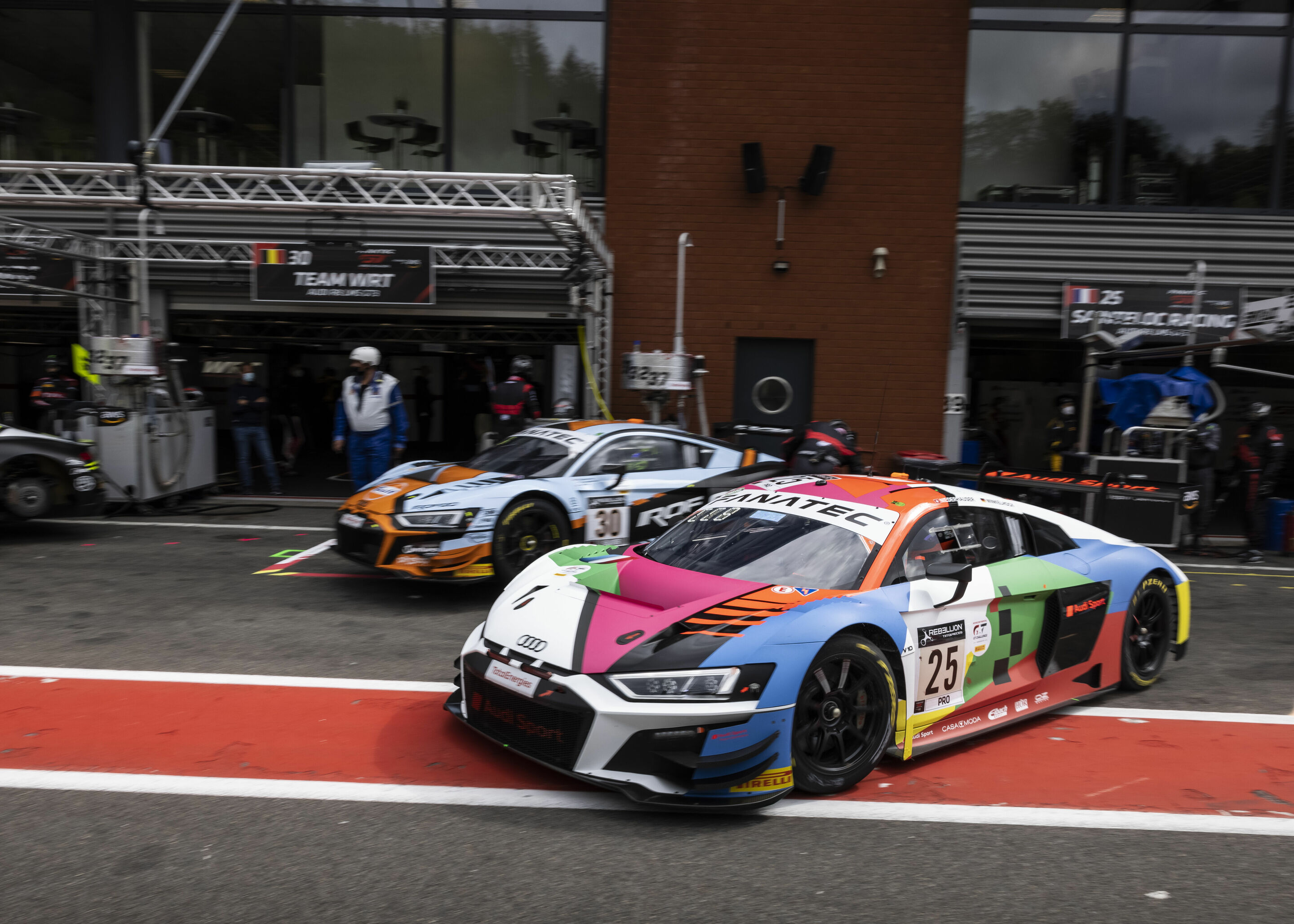 24h Spa 2021 - Audi R8 LMS #25 (Audi Sport Team Saintéloc), Christopher Haase/Patric Niederhauser/Markus Winkelhock