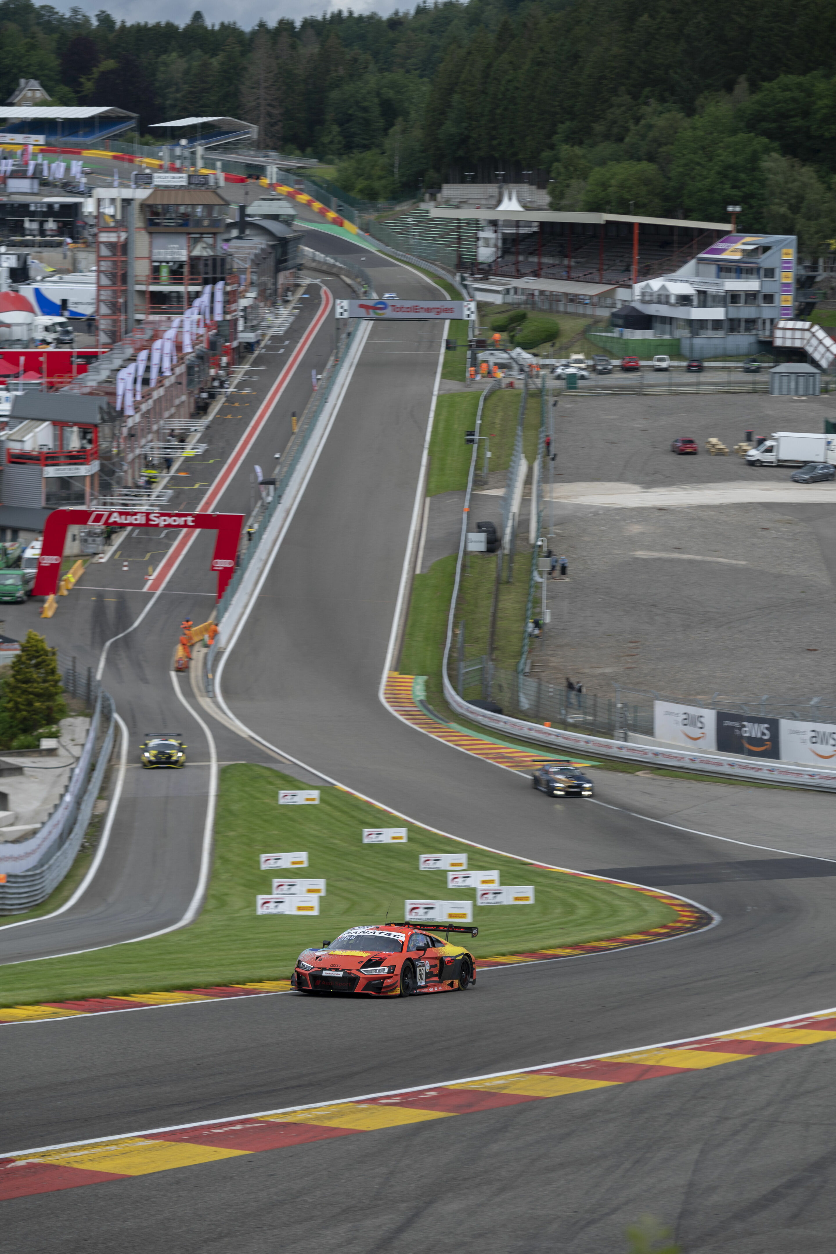 24h Spa 2021 - Audi R8 LMS #66 (Audi Sport Team Attempto), Mattia Drudi/Dennis Marschall/Christopher Mies