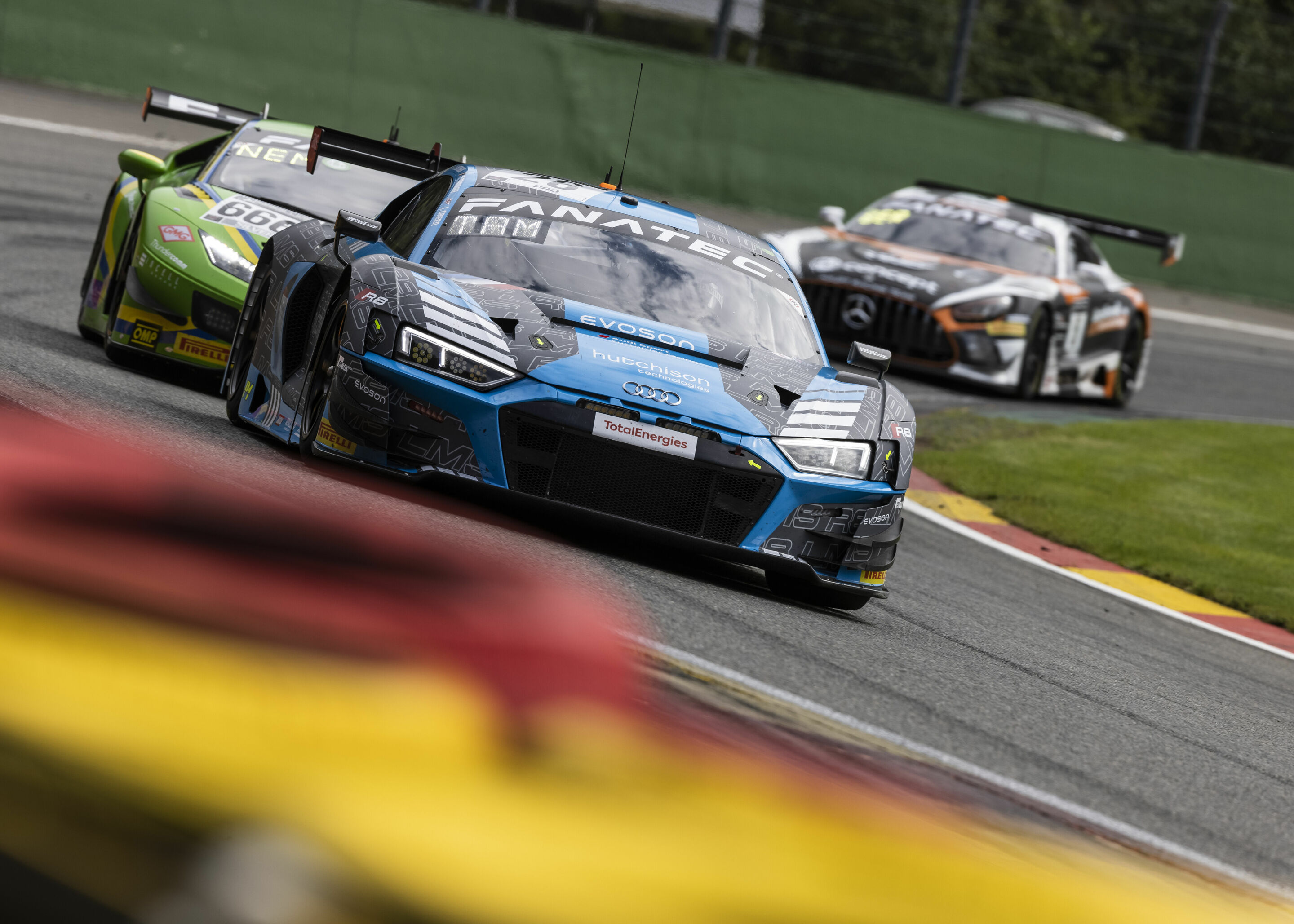 24h Spa 2021 - Audi R8 LMS #26 (Saintéloc Racing), Jamie Green/Finlay Hutchison/Adrien Tambay