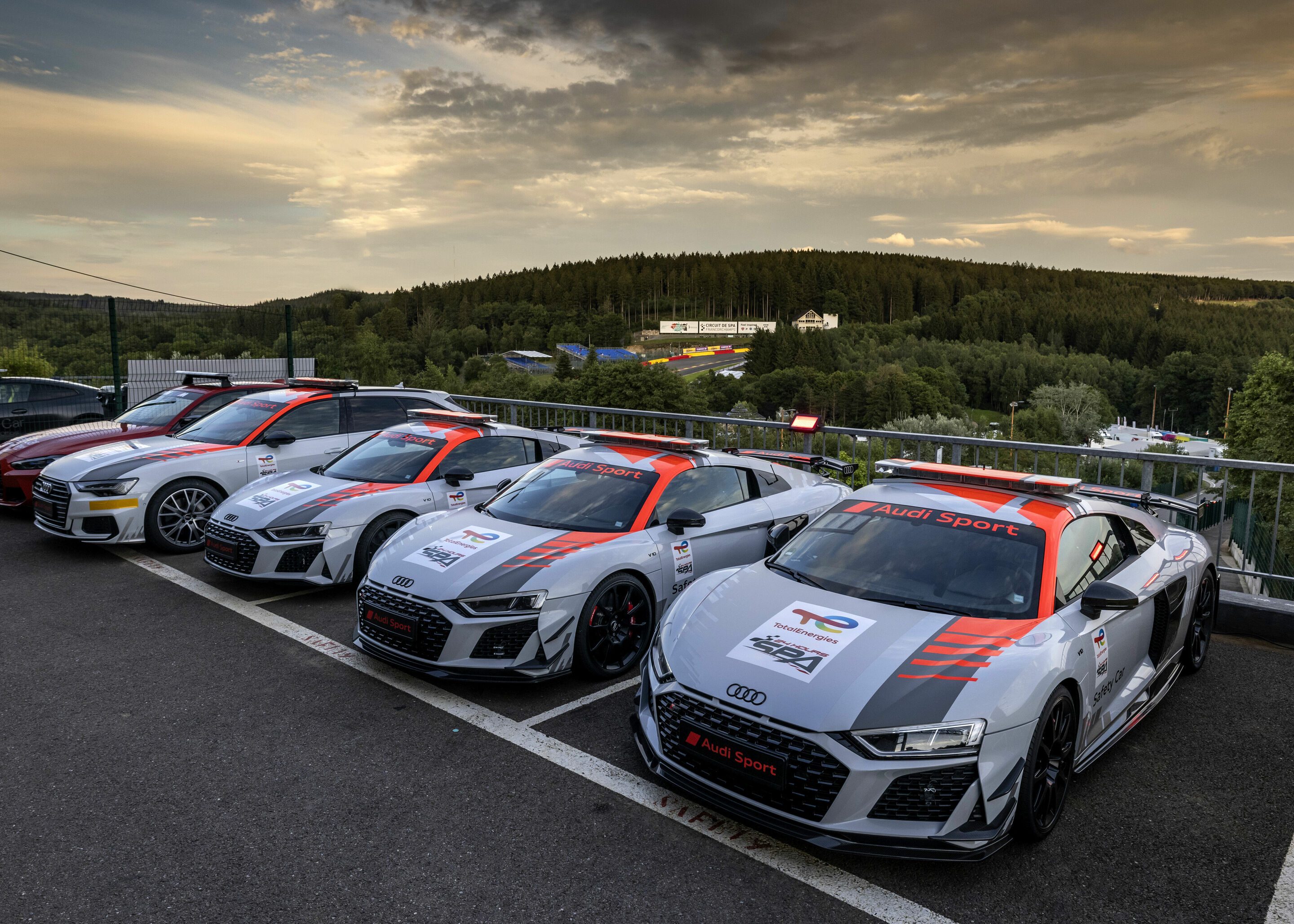 24h Spa 2021 - Audi Sport Official Cars