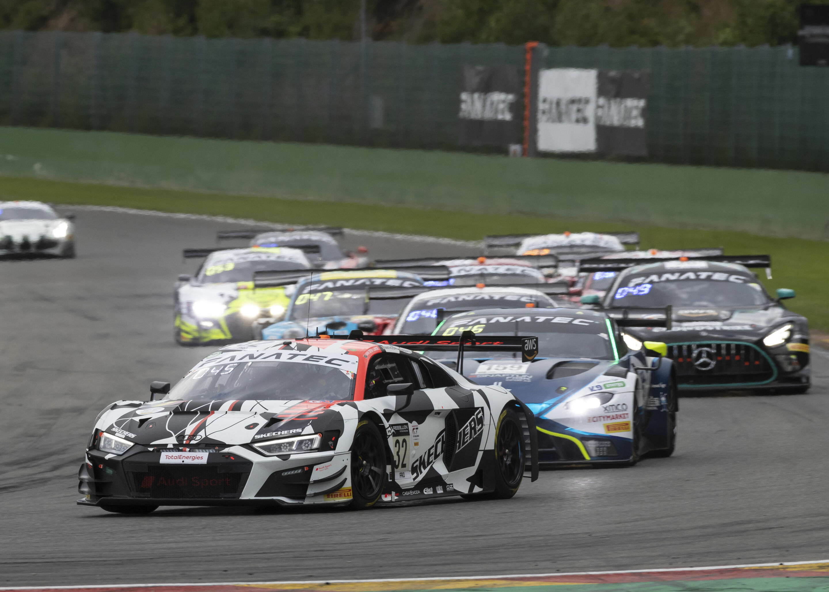 24h Spa 2021 - Audi R8 LMS #32 (Audi Sport Team WRT), Kelvin van der Linde/Dries Vanthoor/Charles Weerts