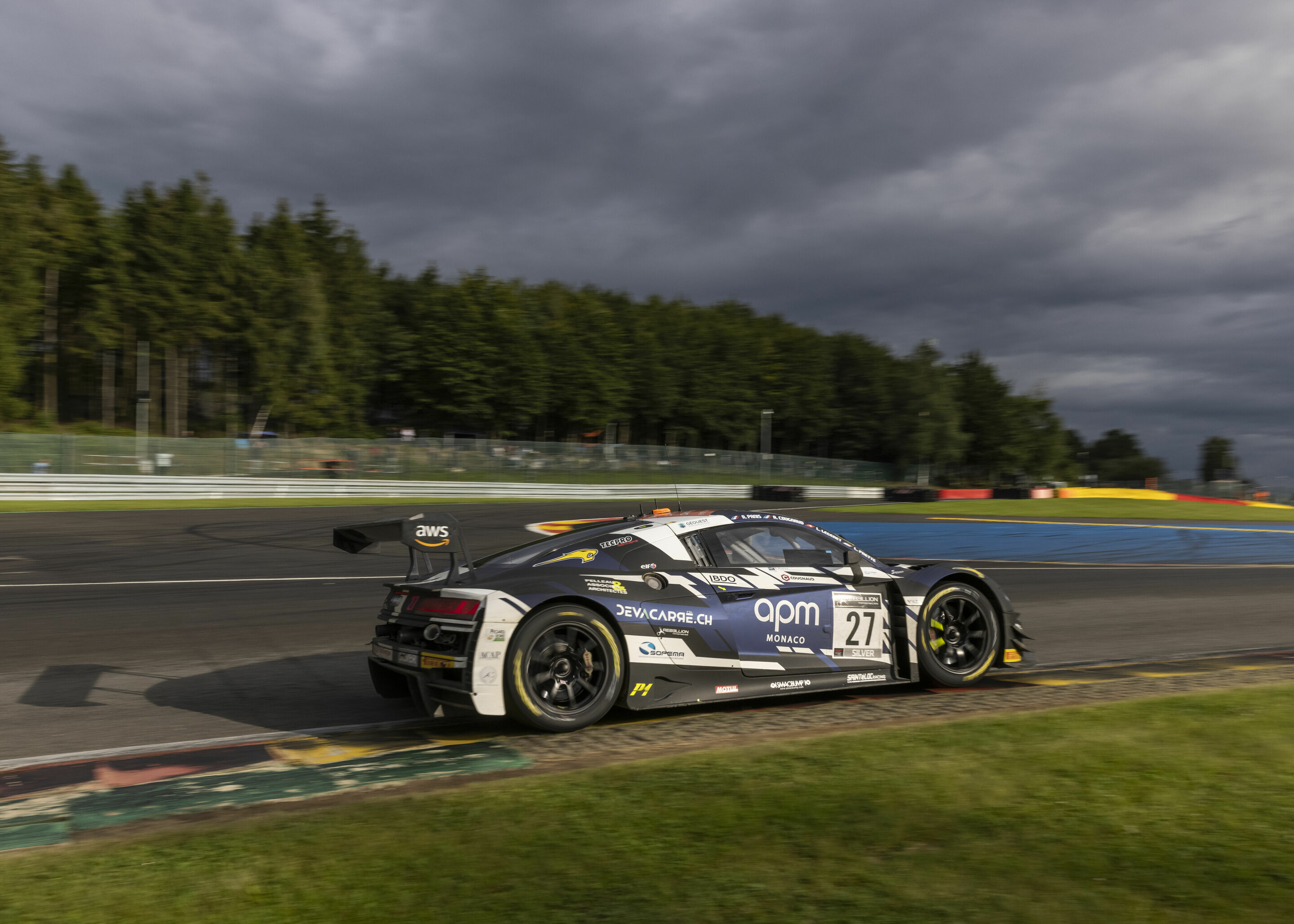 24h Spa 2021 - Audi R8 LMS #27 (Saintéloc Racing), Alexandre Cougnaud/Lucas Légeret/Aurélien Panis/Louis Prette