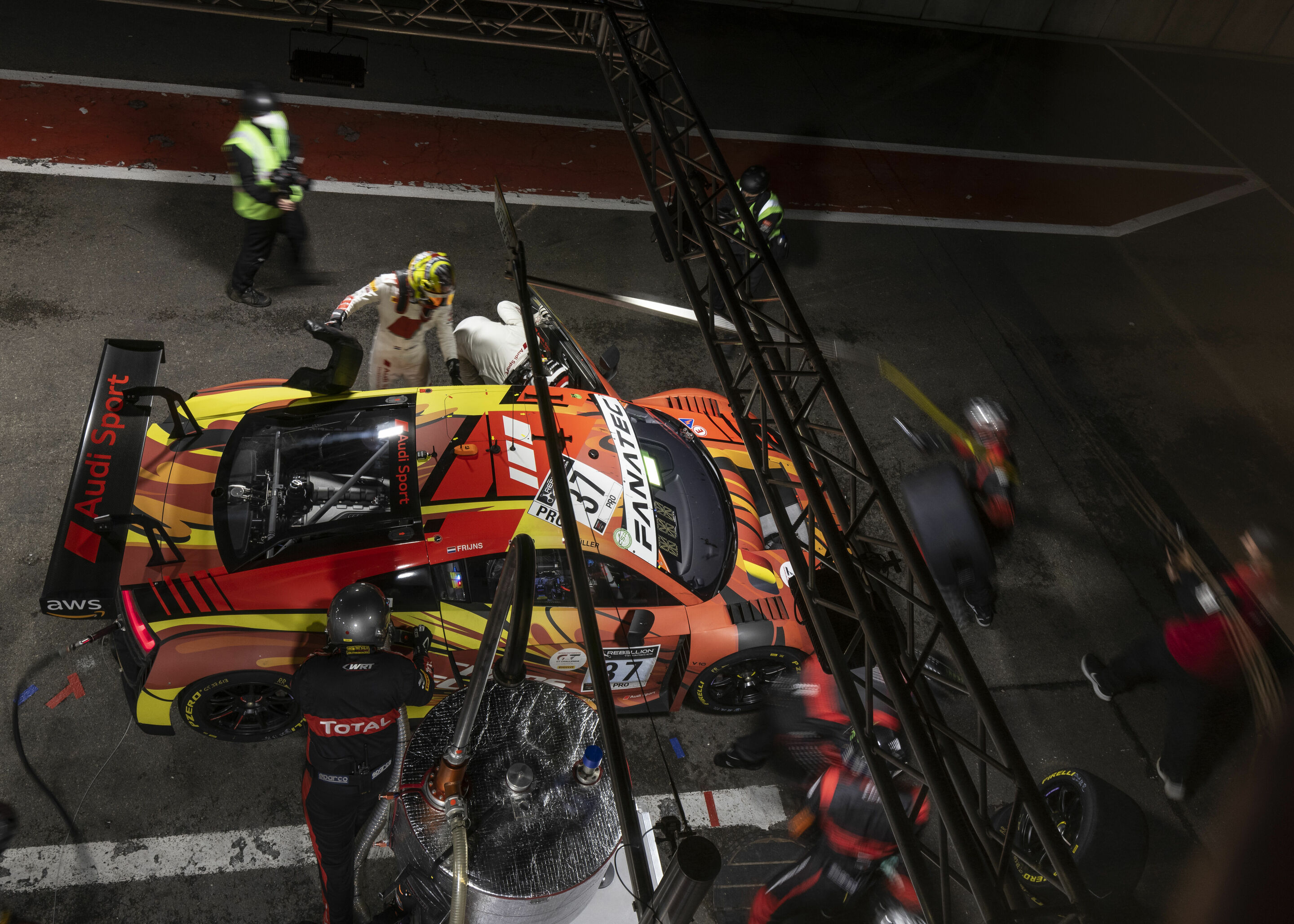 24h Spa 2021 - Audi R8 LMS #37 (Audi Sport Team WRT), Robin Frijns/Dennis Lind/Nico Müller