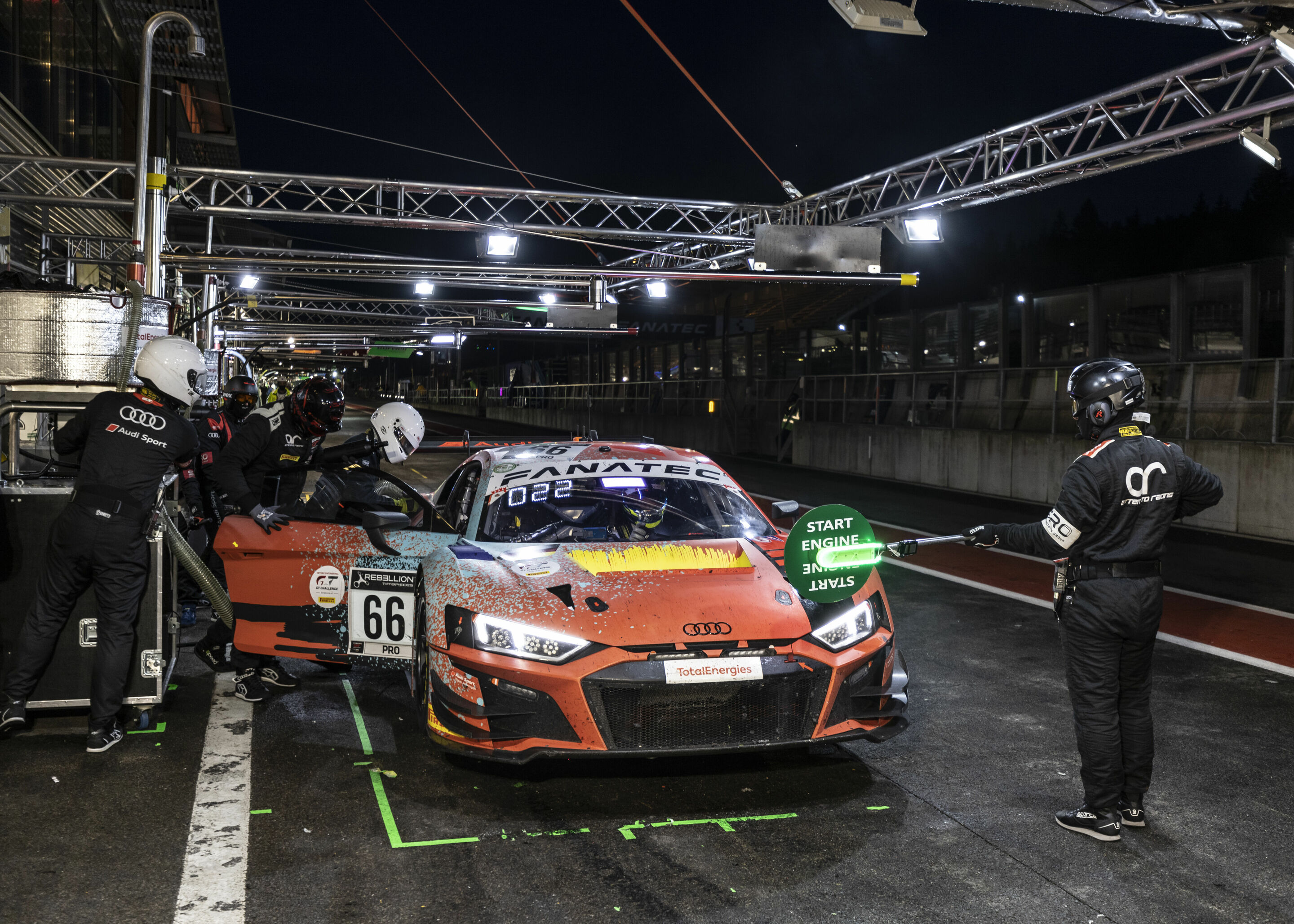 24h Spa 2021 - Audi R8 LMS #66 (Audi Sport Team Attempto), Mattia Drudi/Dennis Marschall/Christopher Mies