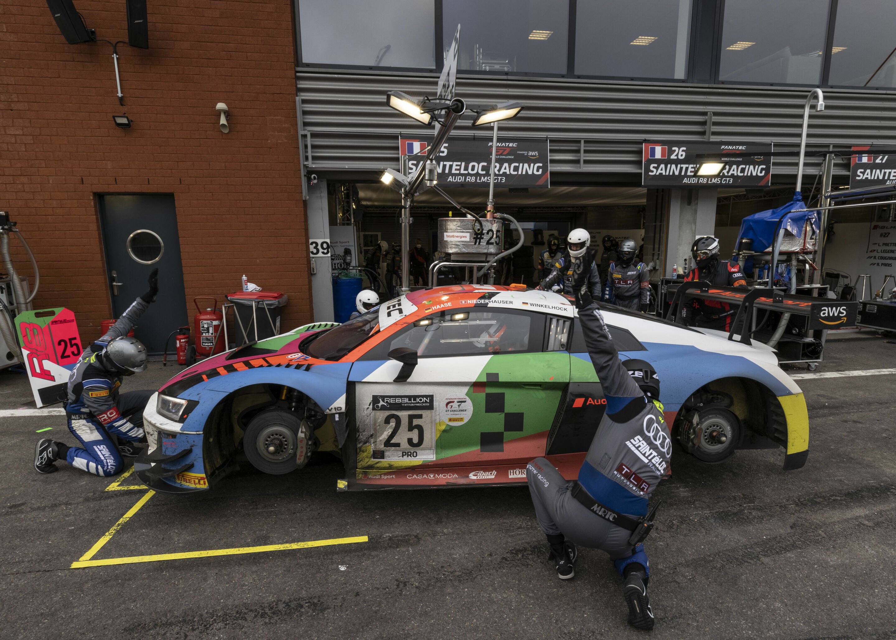 24h Spa 2021 - Audi R8 LMS #25 (Audi Sport Team Saintéloc), Christopher Haase/Patric Niederhauser/Markus Winkelhock