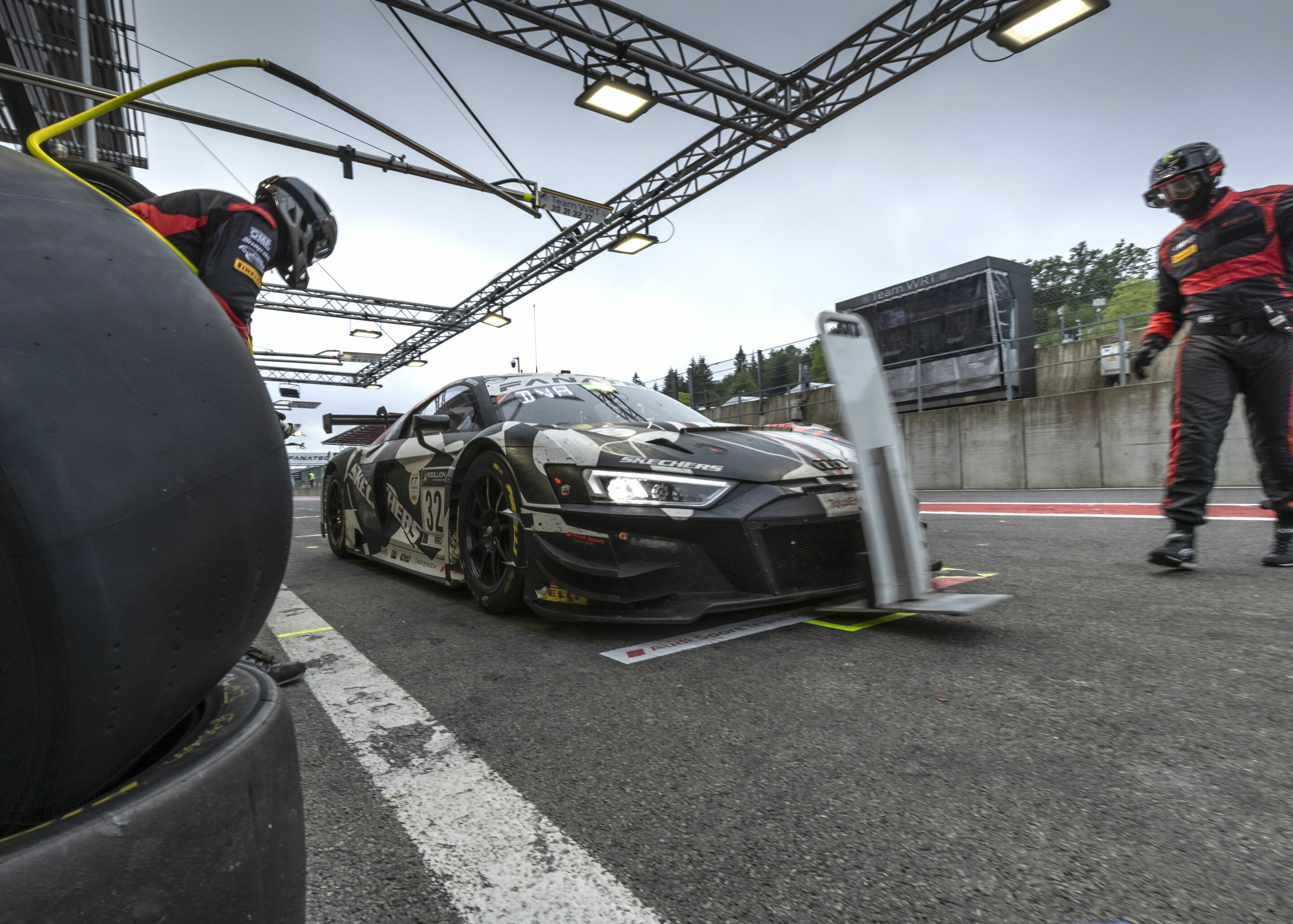 24h Spa 2021 - Audi R8 LMS #32 (Audi Sport Team WRT), Kelvin van der Linde/Dries Vanthoor/Charles Weerts