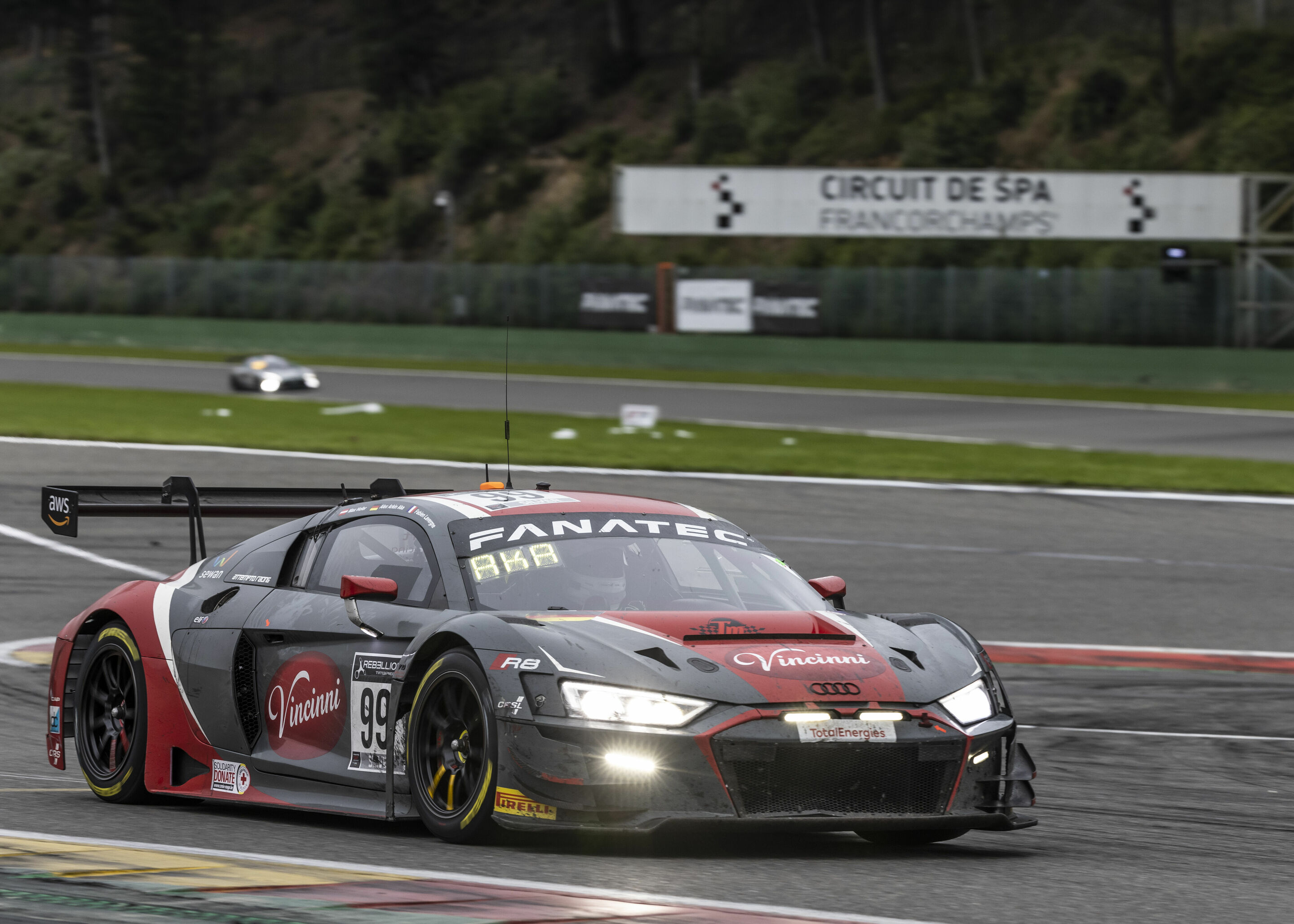 24h Spa 2021 - Audi R8 LMS #99 (Attempto Racing), Alex Aka/Max Hofer/Fabien Lavergne