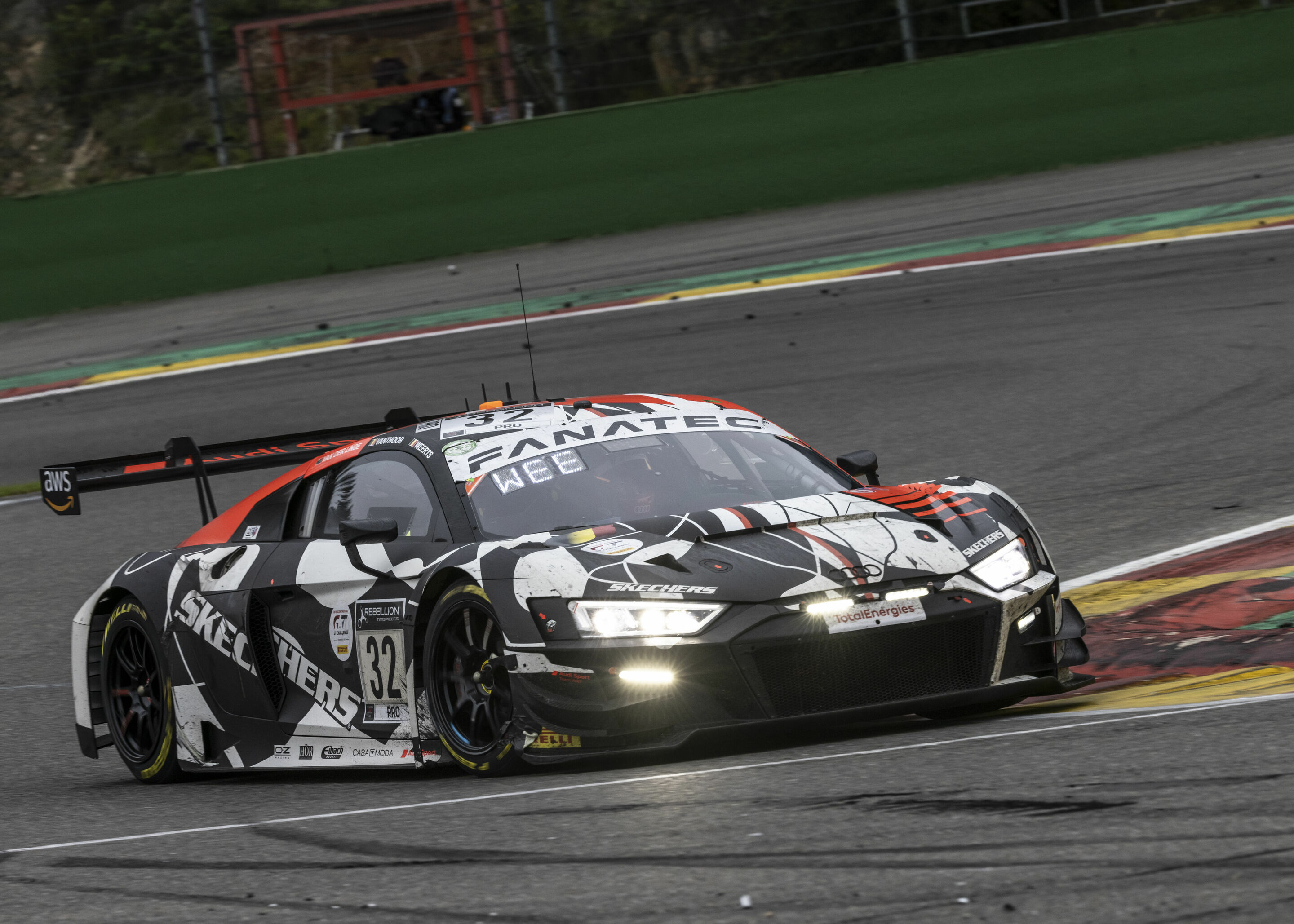 24h Spa 2021 - Audi R8 LMS #32 (Audi Sport Team WRT), Kelvin van der Linde/Dries Vanthoor/Charles Weerts