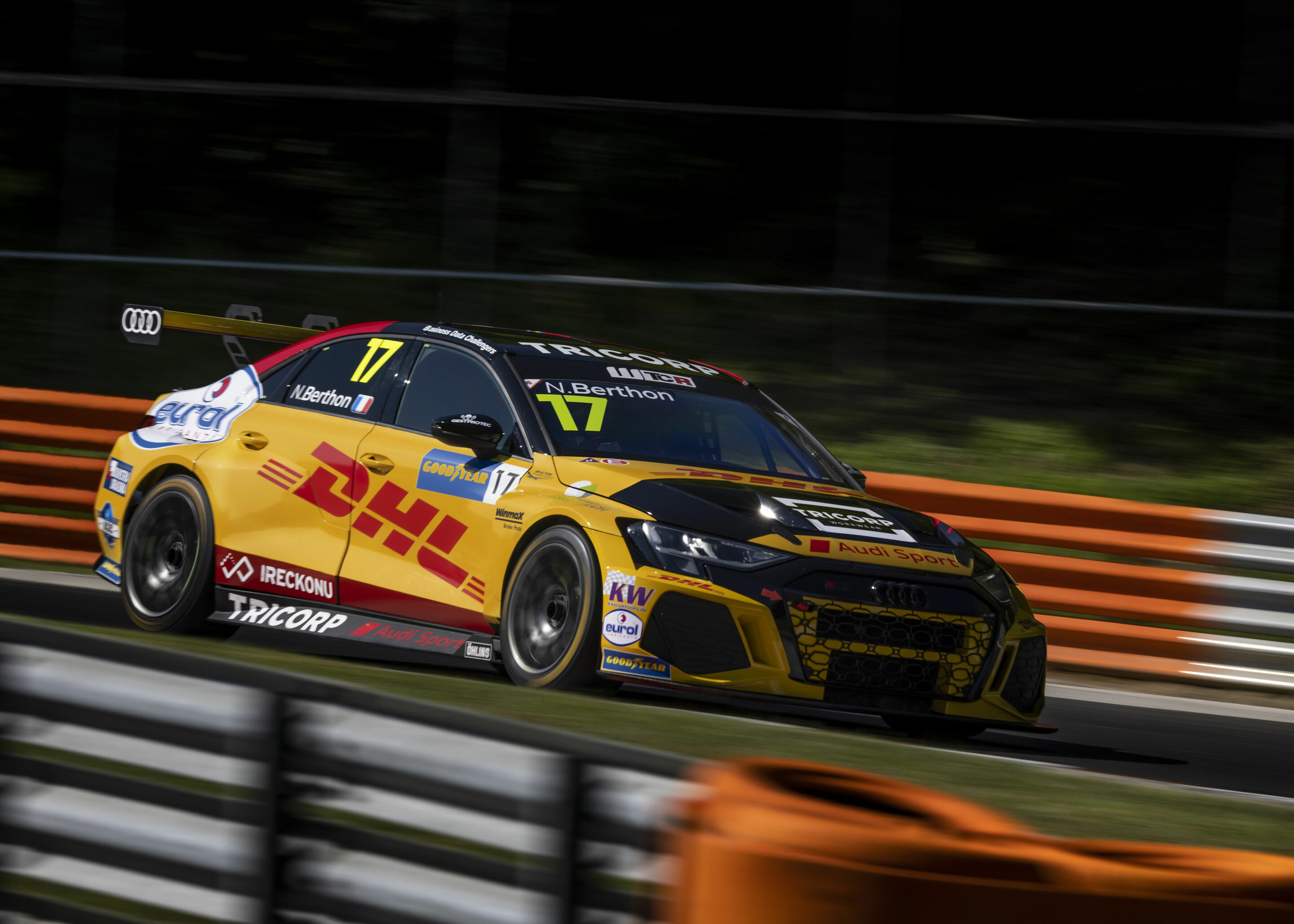 WTCR – FIA World Touring Car Cup 2021 - Audi RS 3 LMS #17 (Comtoyou DHL Team Audi Sport), Nathanaël Berthon