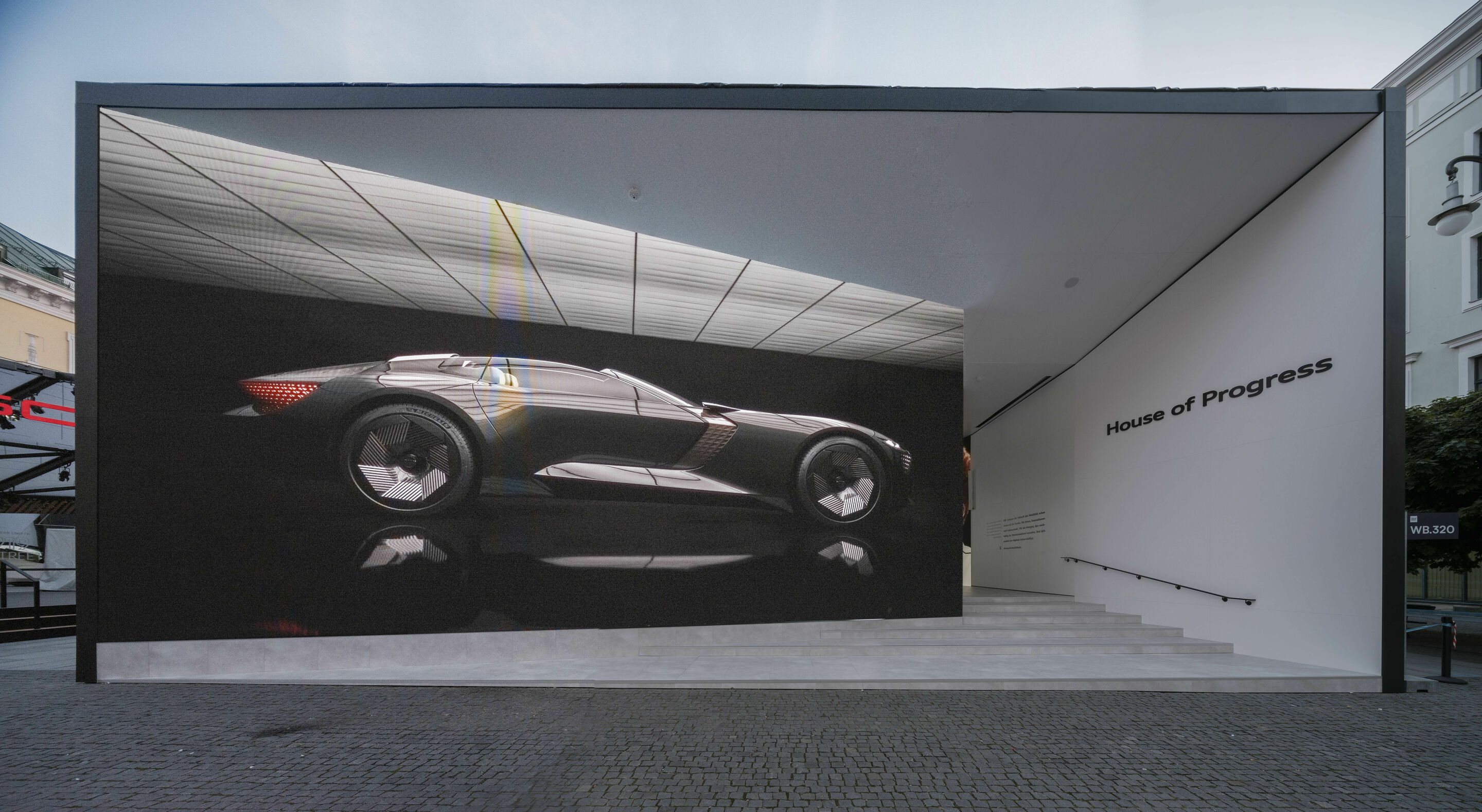 Impressionen des Audi-Auftritts bei der IAA Mobility 2021 in München