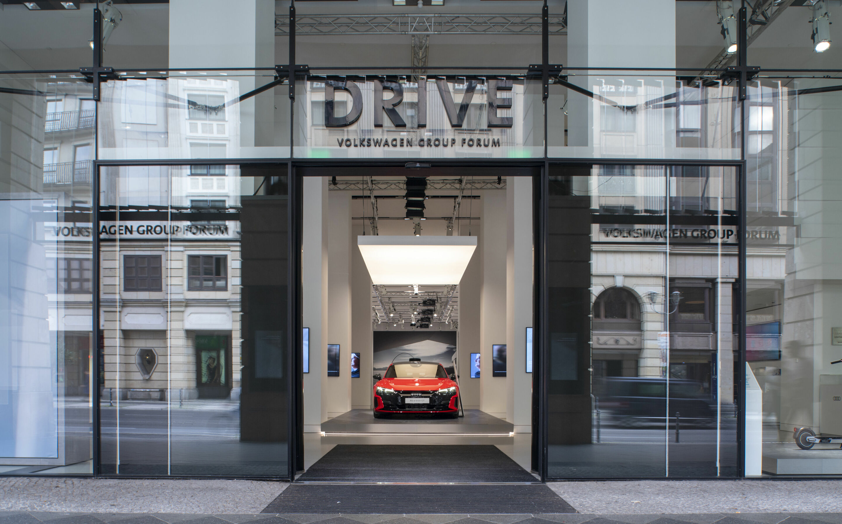 Audi opens a brand exhibition at DRIVE. Volkswagen Group Forum