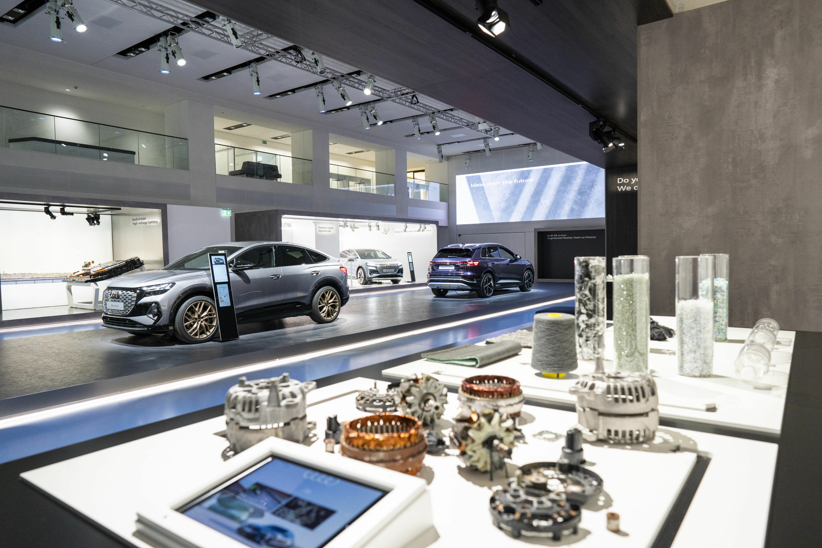 Audi opens a brand exhibition at DRIVE. Volkswagen Group Forum