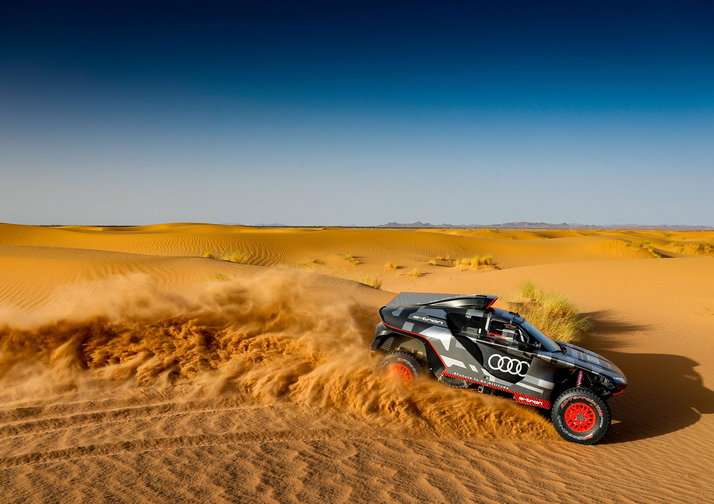 Dakar-Test Marokko, September 2021 - Audi RS Q e-tron