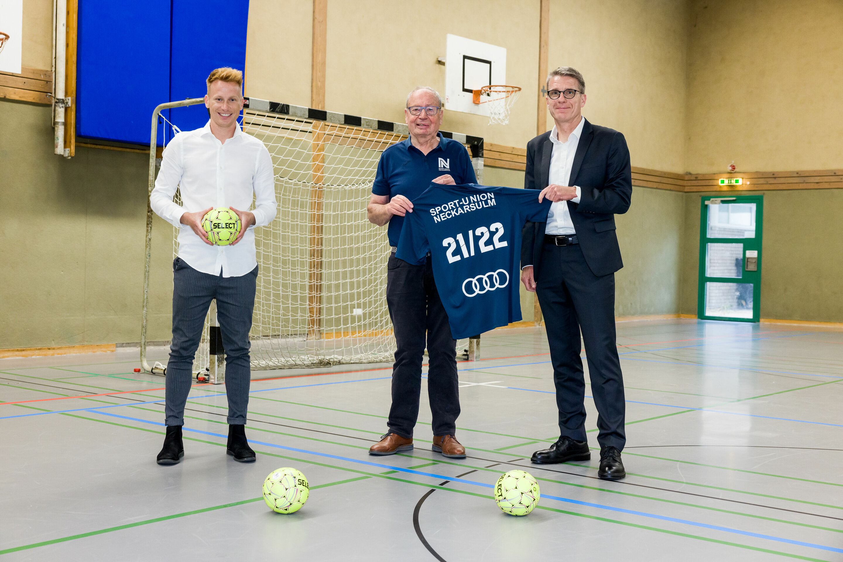 Audi unterstützt Sportvereine in der Region