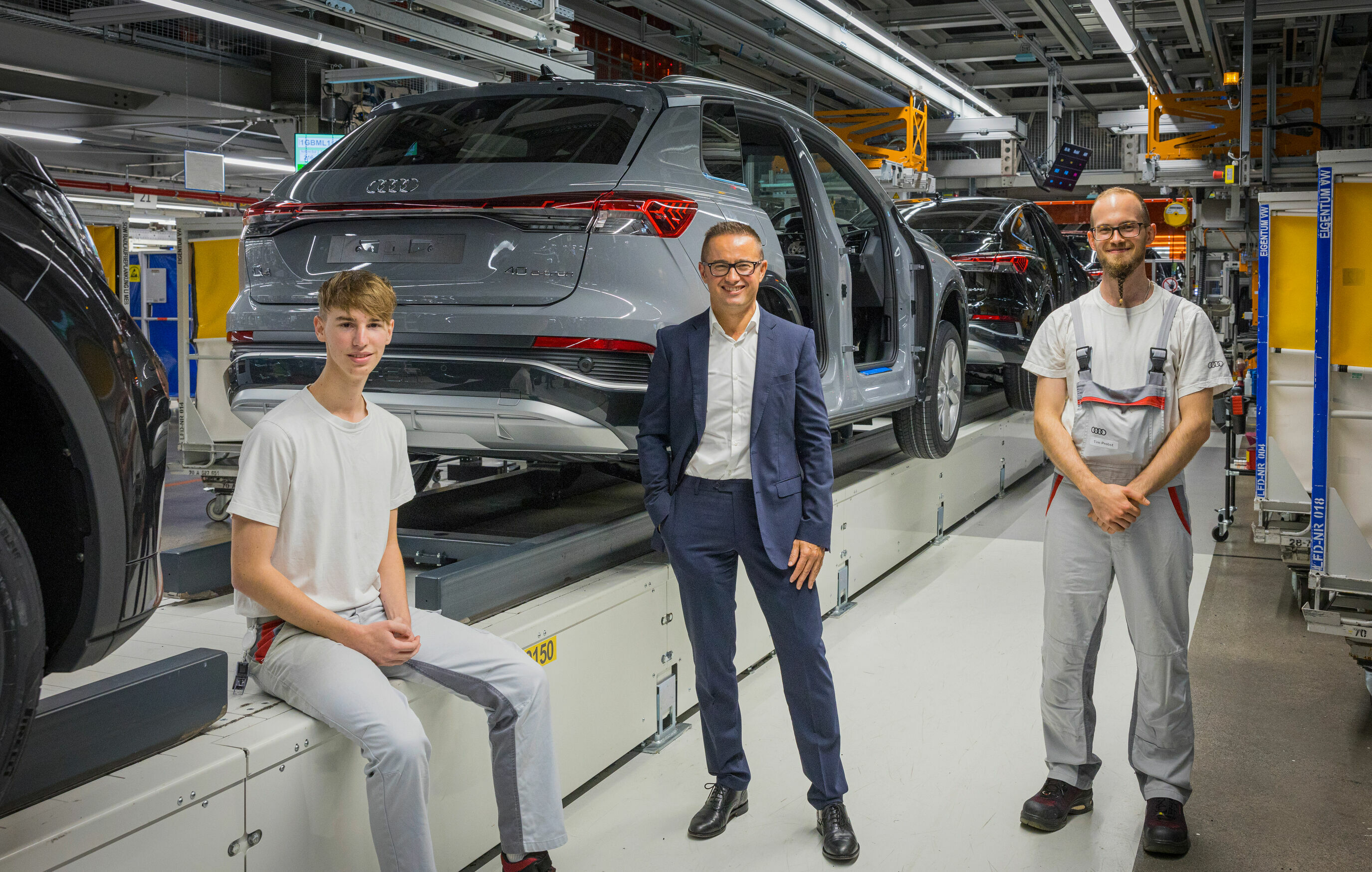 The Audi Q4 e-tron’s success story: in its transition to electromobility, Audi is turning to synergies within the whole group