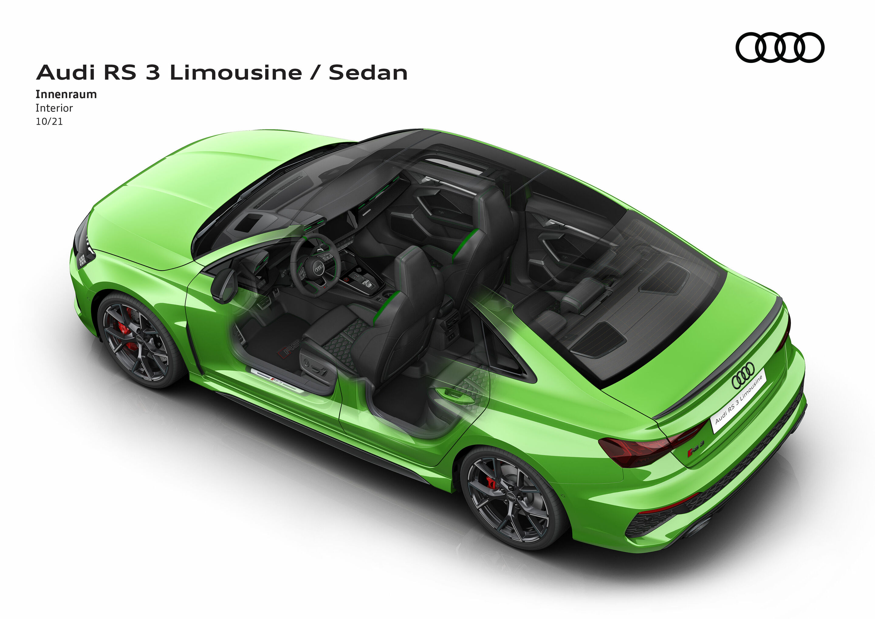 Illustration - Audi RS 3 Sedan - Interior
