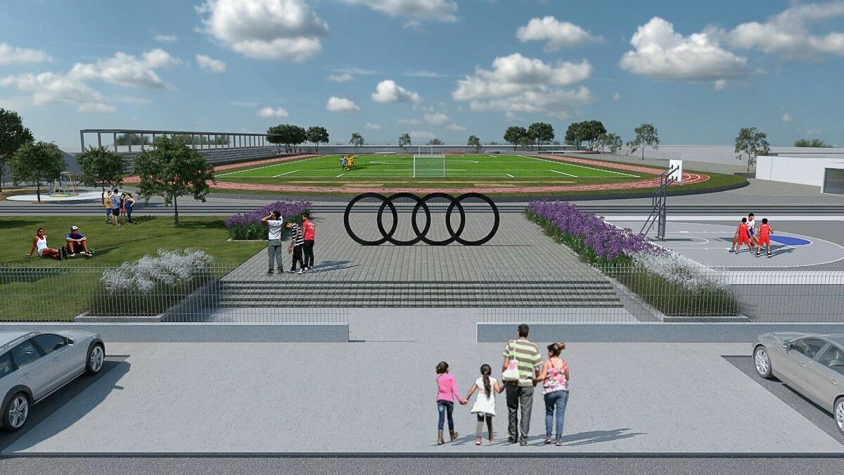 Audi México will sponsor a sports park in San José Chiapa