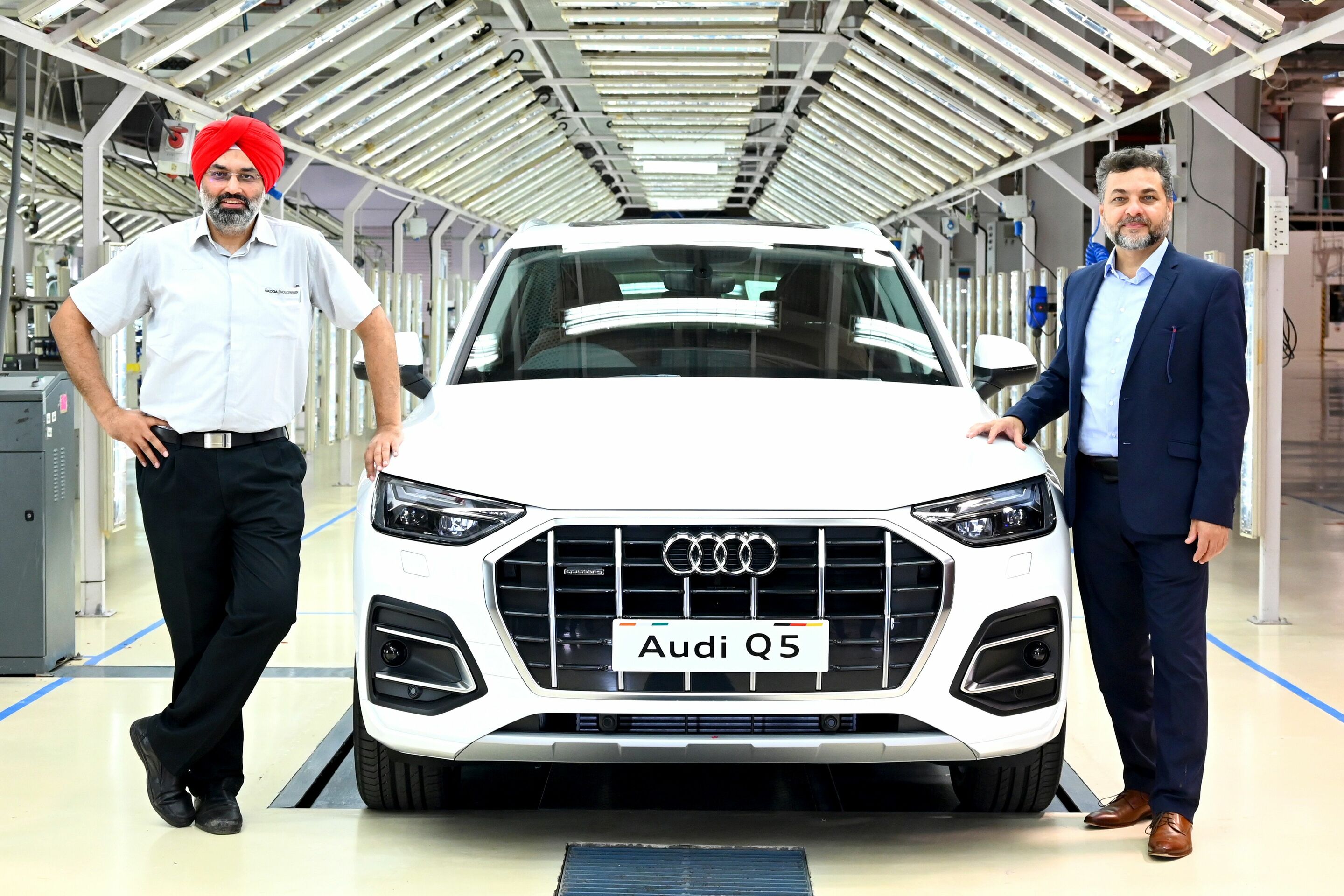 Audi at the Aurangabad site