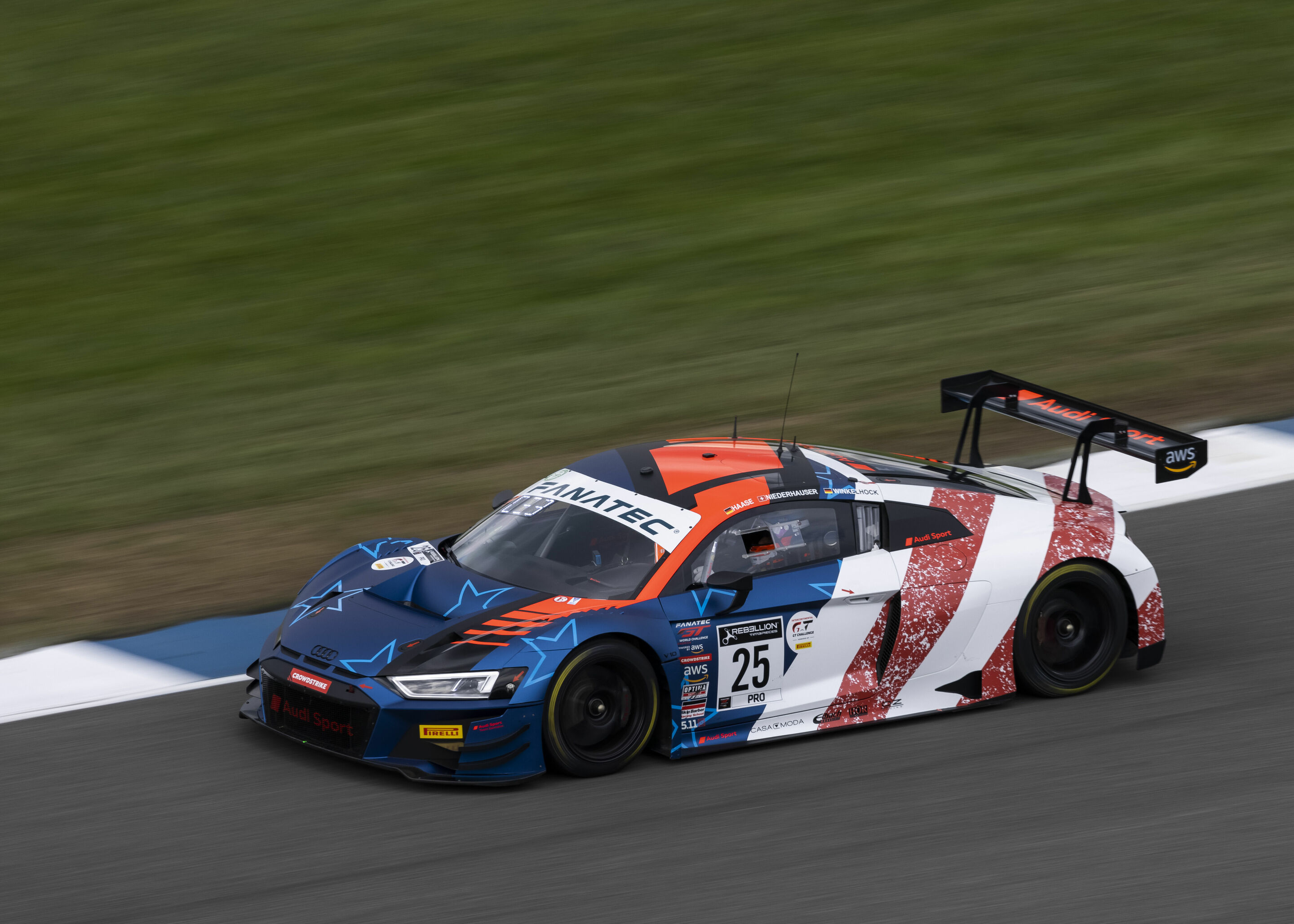 8h Indianapolis 2021 - Audi R8 LMS #25 (Audi Sport Team Saintéloc), Christopher Haase/Patric Niederhauser/Markus Winkelhock