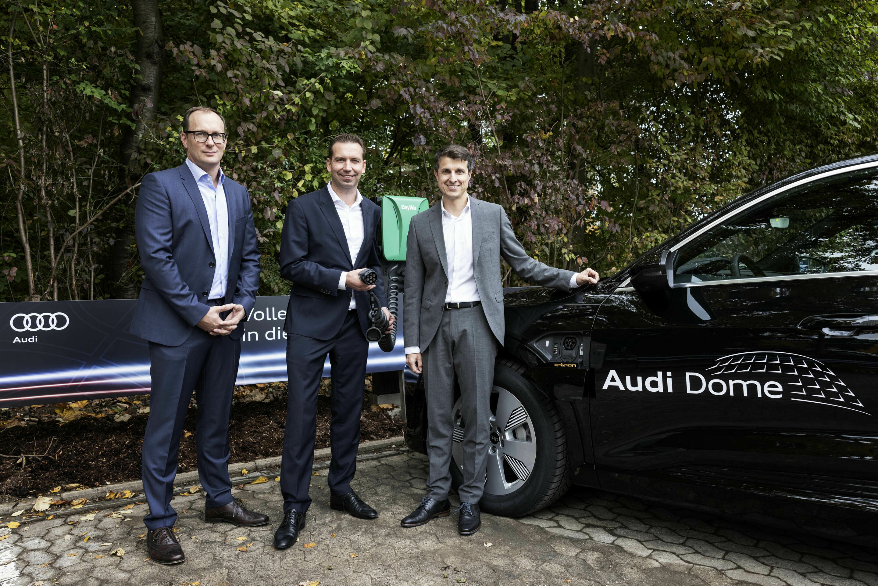Audi is electrifying the basketball professionals from FC Bayern