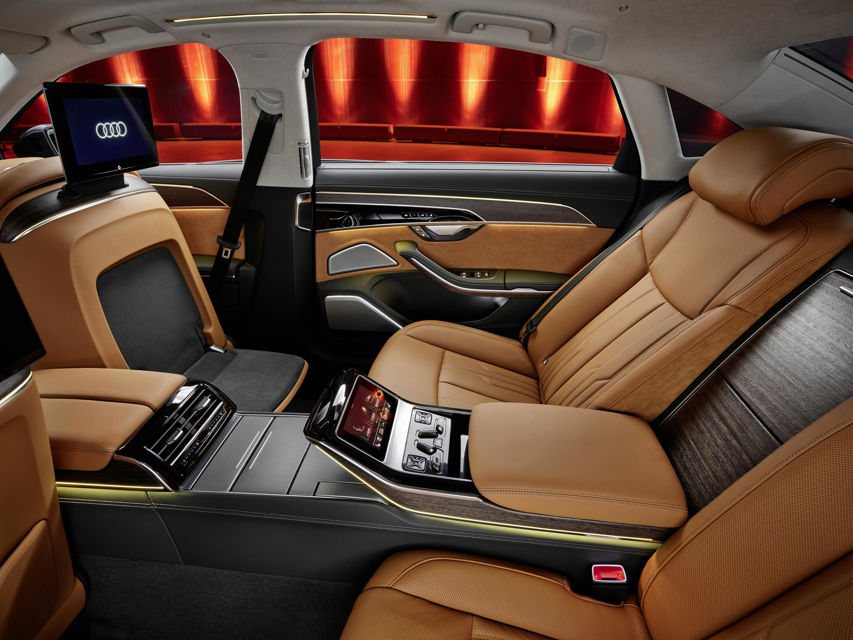 Audi A8 L - Innenraum;
Farbe: Manhattangrau
