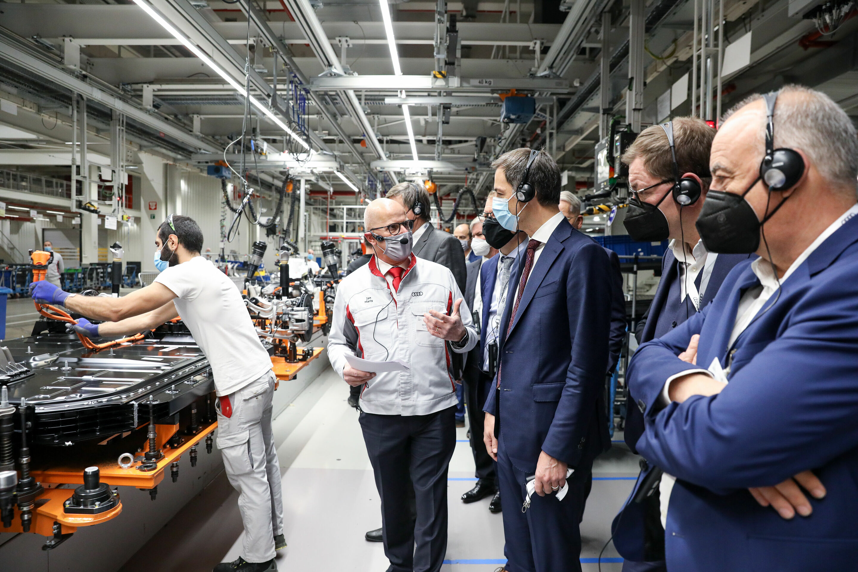 Pionier für E-Mobilität und Nachhaltigkeit: Audi Brussels produziert das achtmillionste Fahrzeug