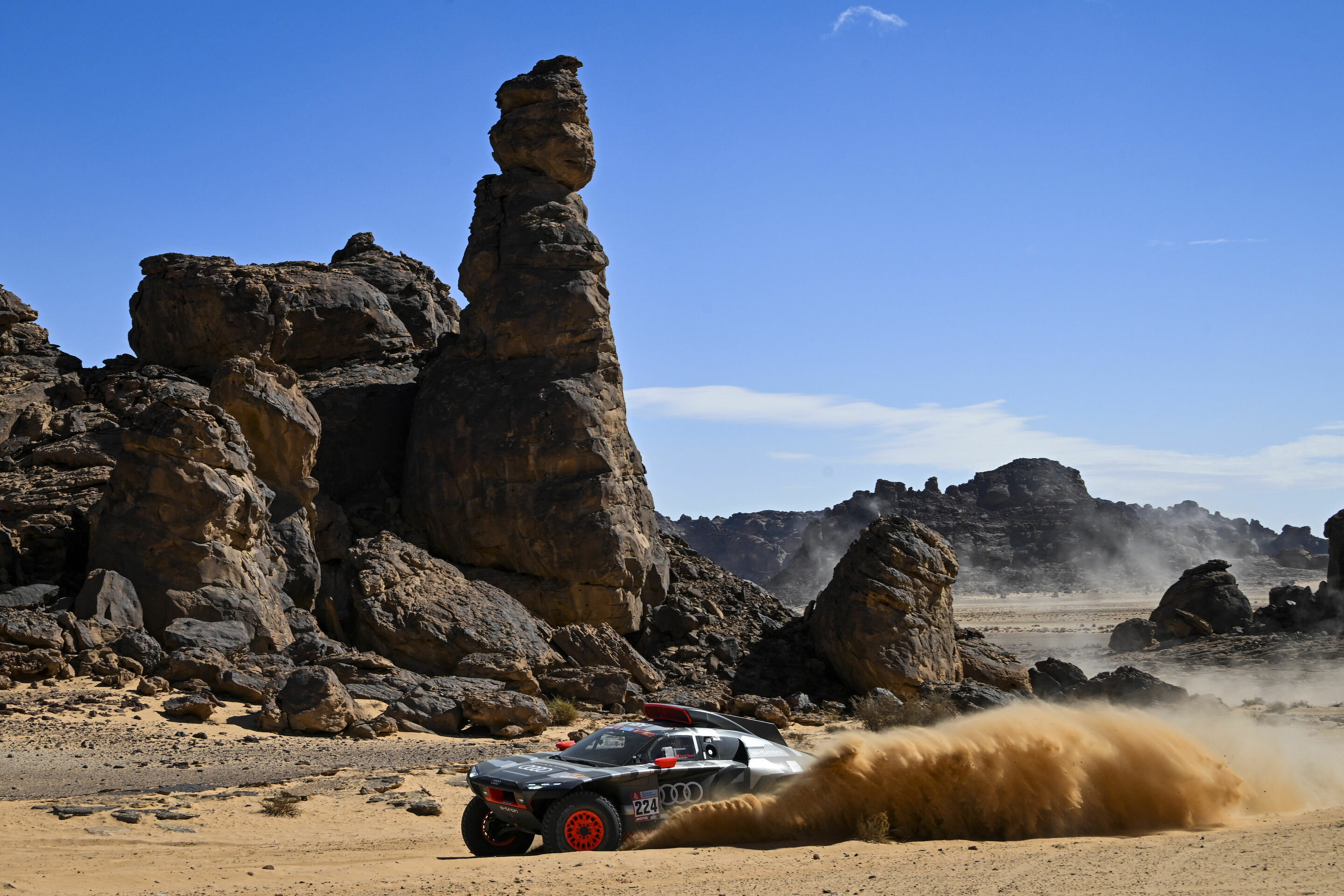 Dakar Rally 2022 - Audi RS Q e-tron #224 (Team Audi Sport), Mattias Ekström/Emil Bergkvist
