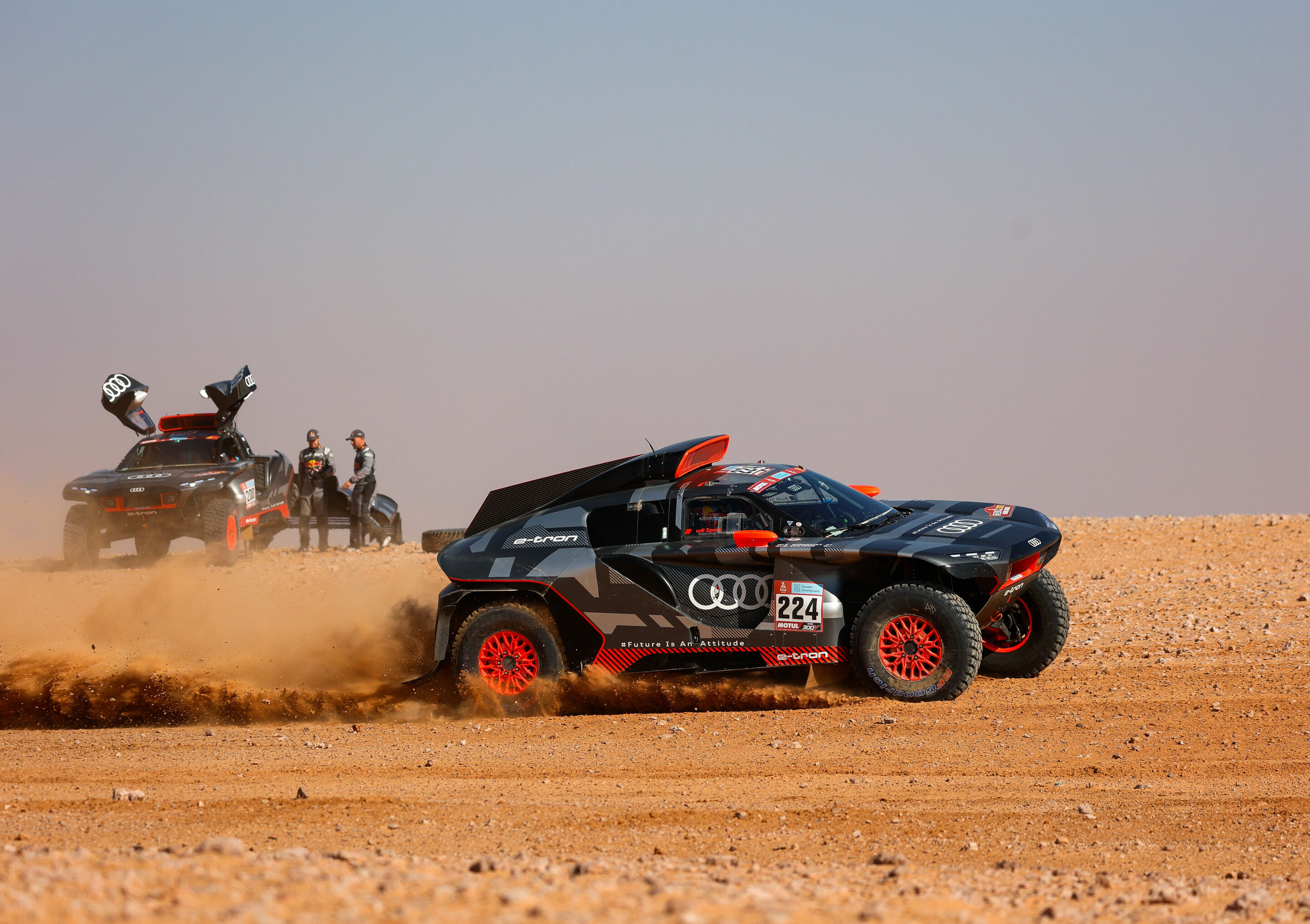 Rallye Dakar 2022 - Audi RS Q e-tron #224 (Team Audi Sport), Mattias Ekström/Emil Bergkvist