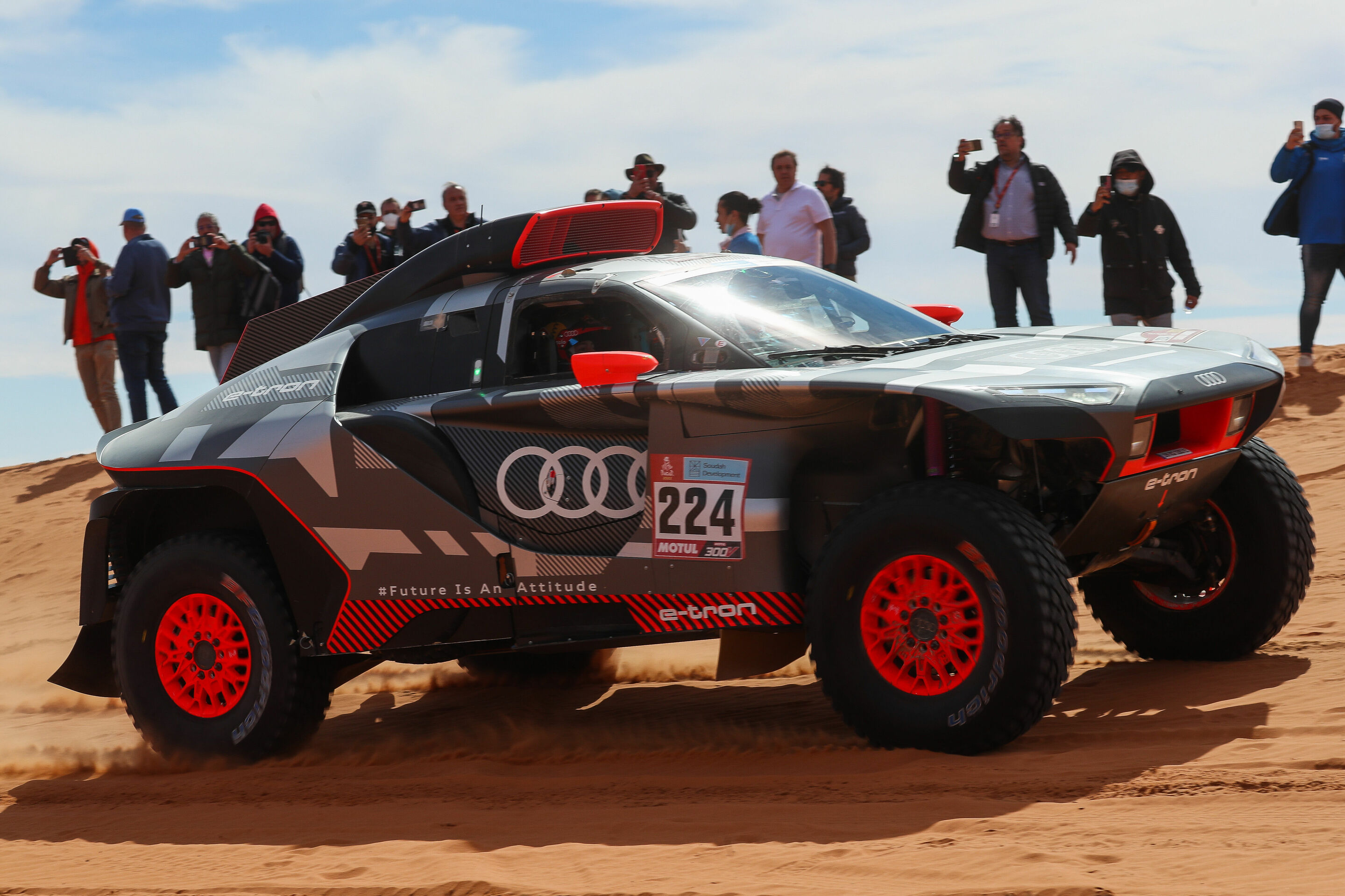 Rallye Dakar 2022 - Audi RS Q e-tron #224 (Team Audi Sport), Mattias Ekström/Emil Bergkvist