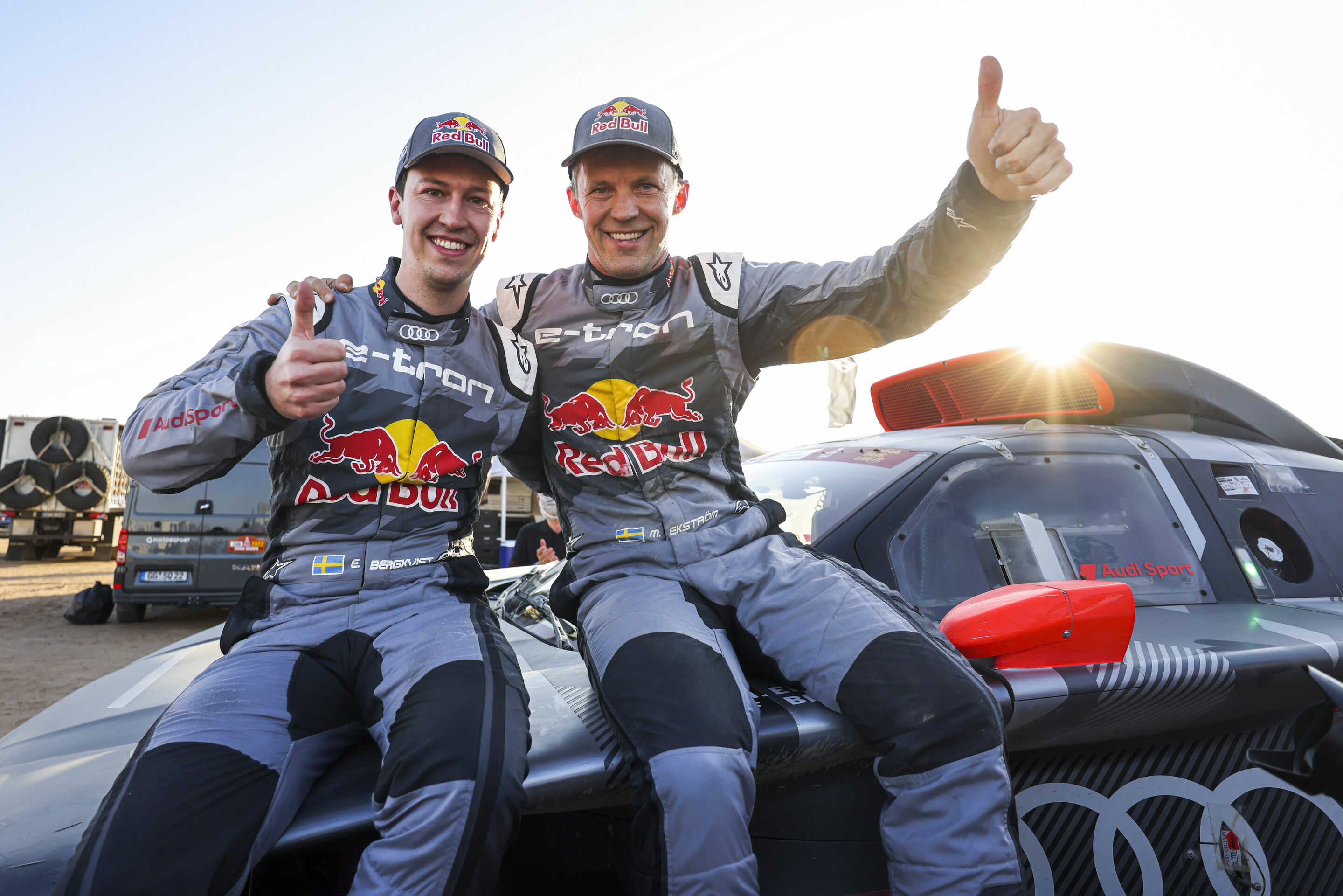 Rallye Dakar 2022 - Emil Bergkvist, Mattias Ekström