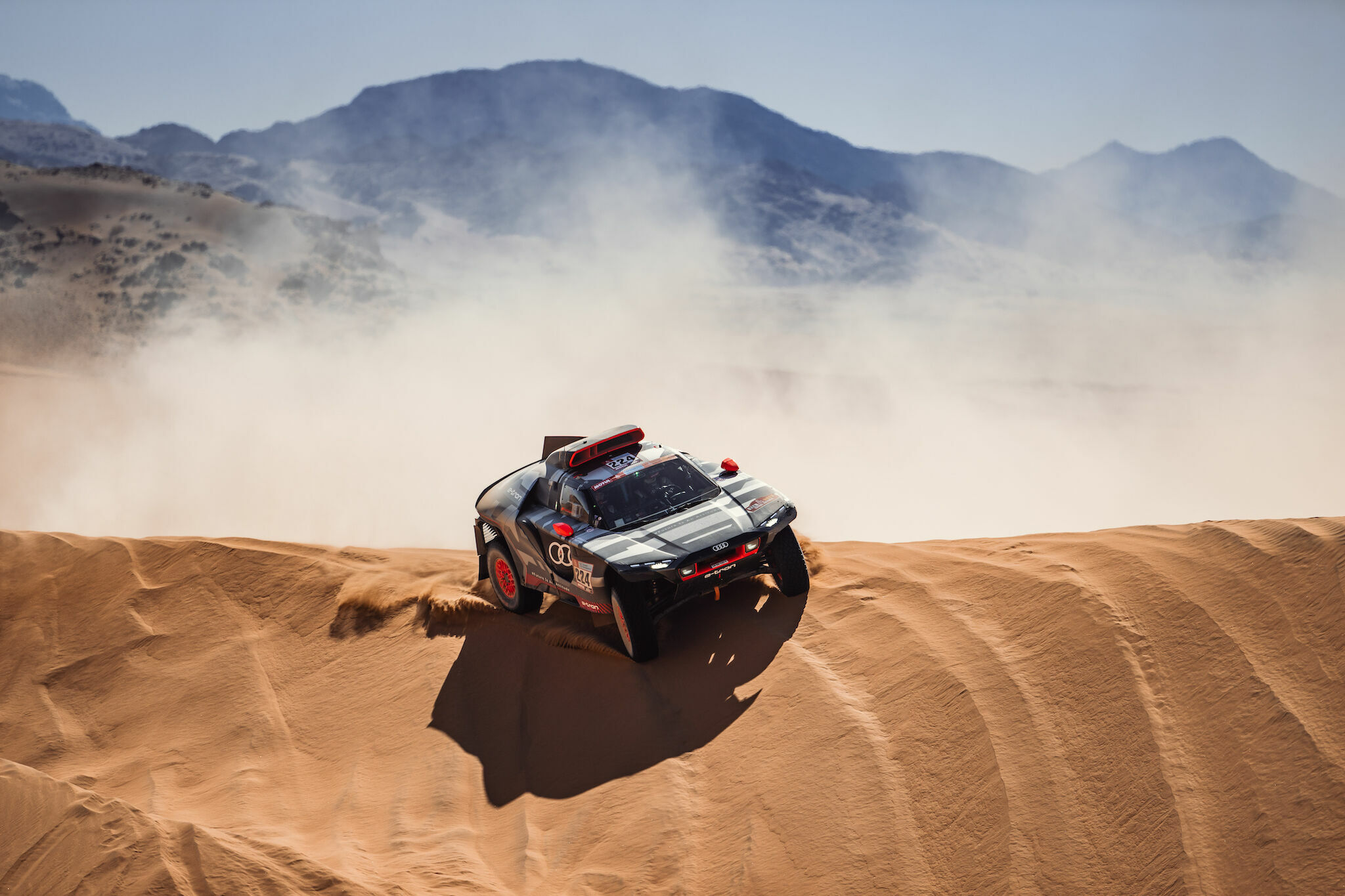 Rallye Dakar 2022 - Audi RS Q e-tron #224 (Team Audi Sport), Mattias Ekström/Emil Bergkvist