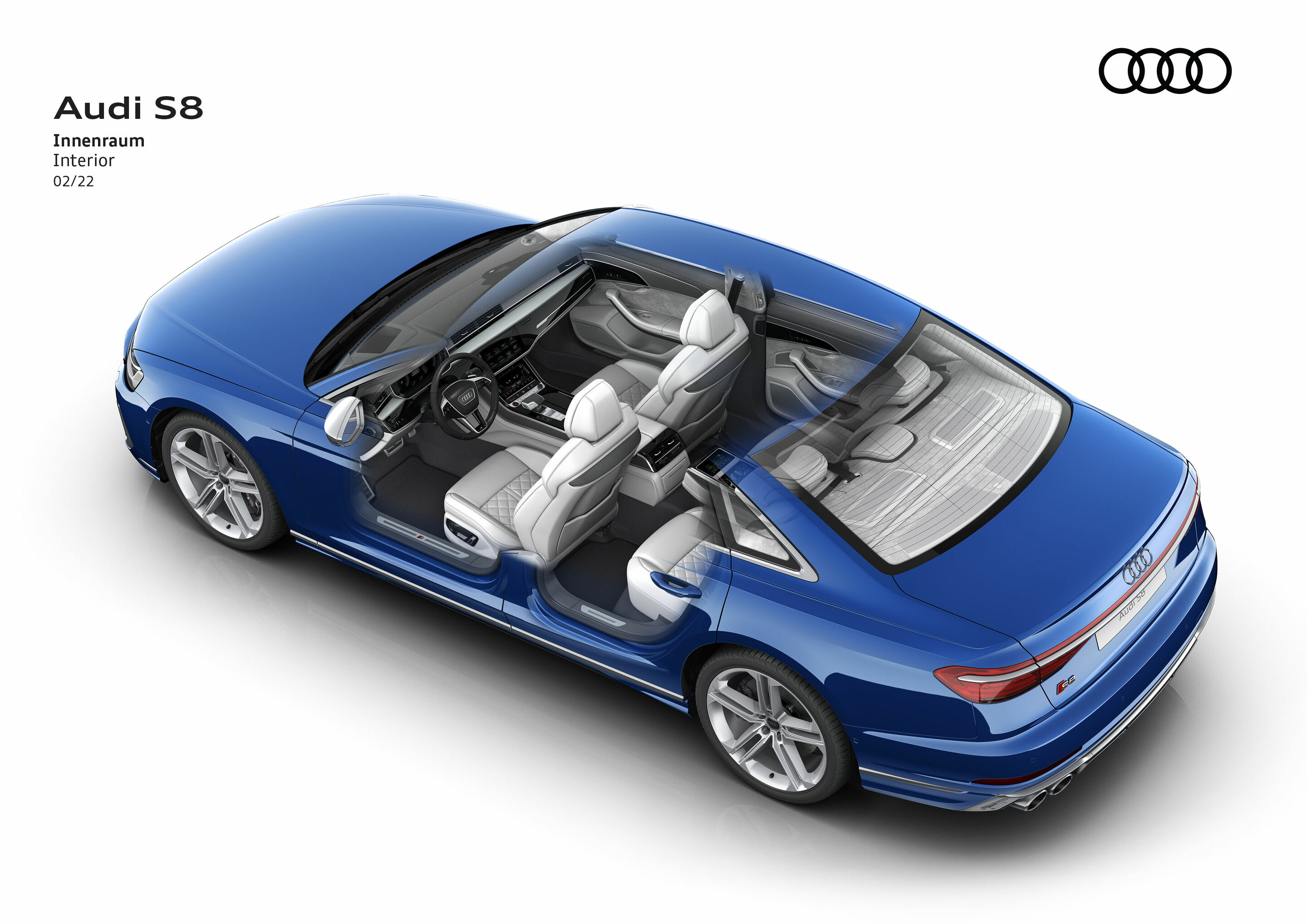 Illustration - Audi S8 - Interior