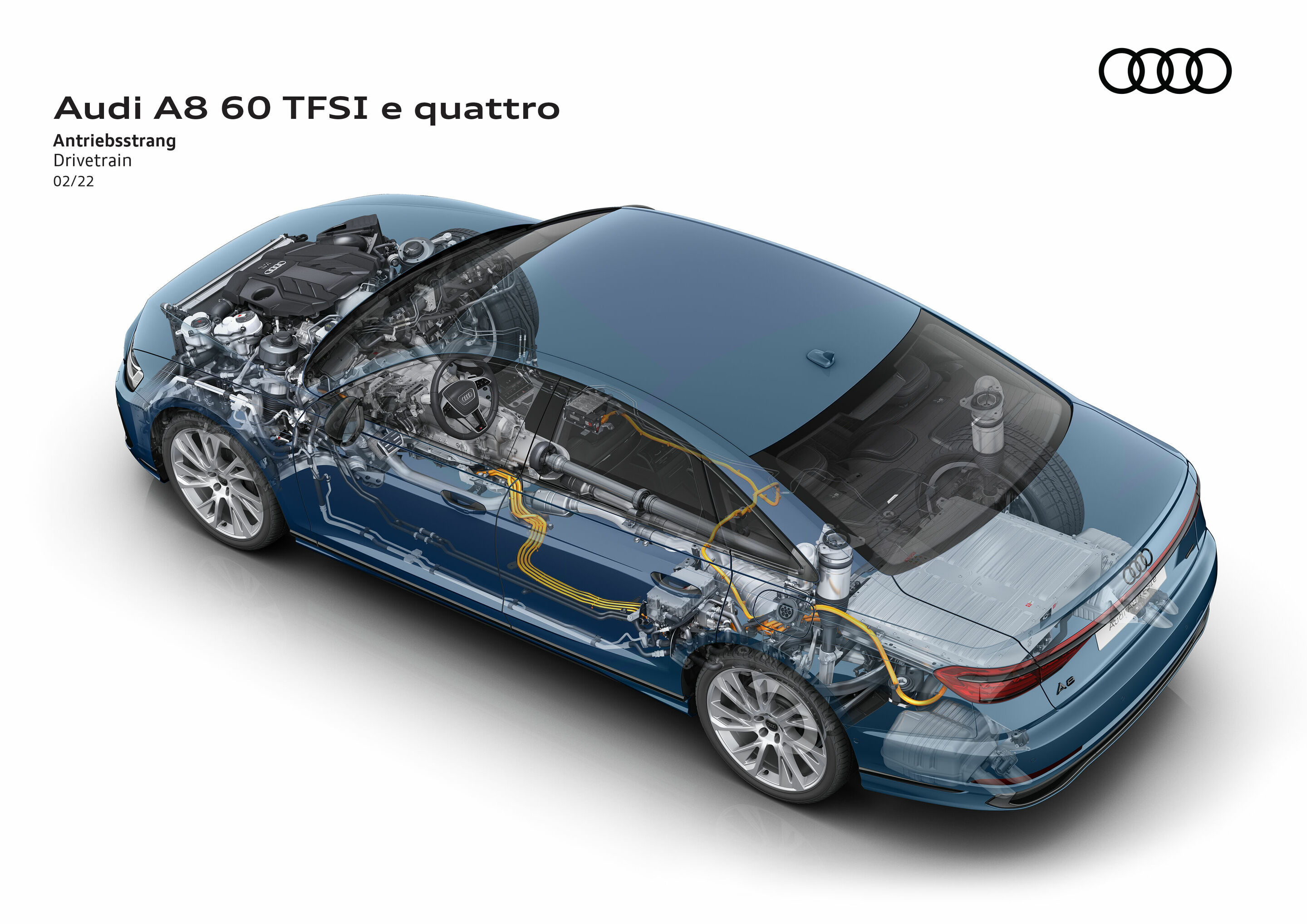 Illustration - Audi A8 60 TFSI e quattro - Drivetrain