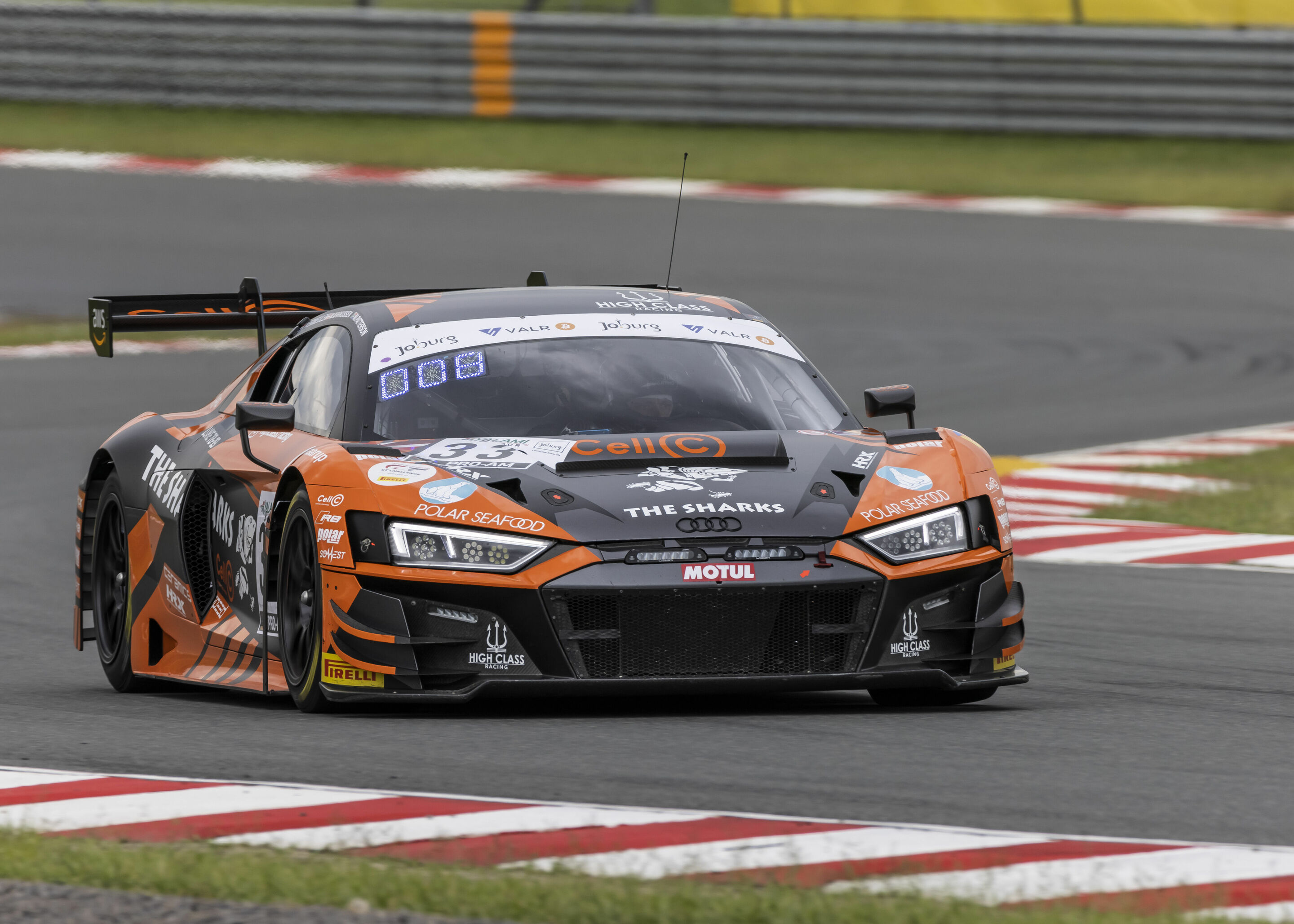 9h Kyalami 2021 - Audi R8 LMS #33 (High Class Racing), Michael Markussen/Mark Patterson/Thierry Vermeulen