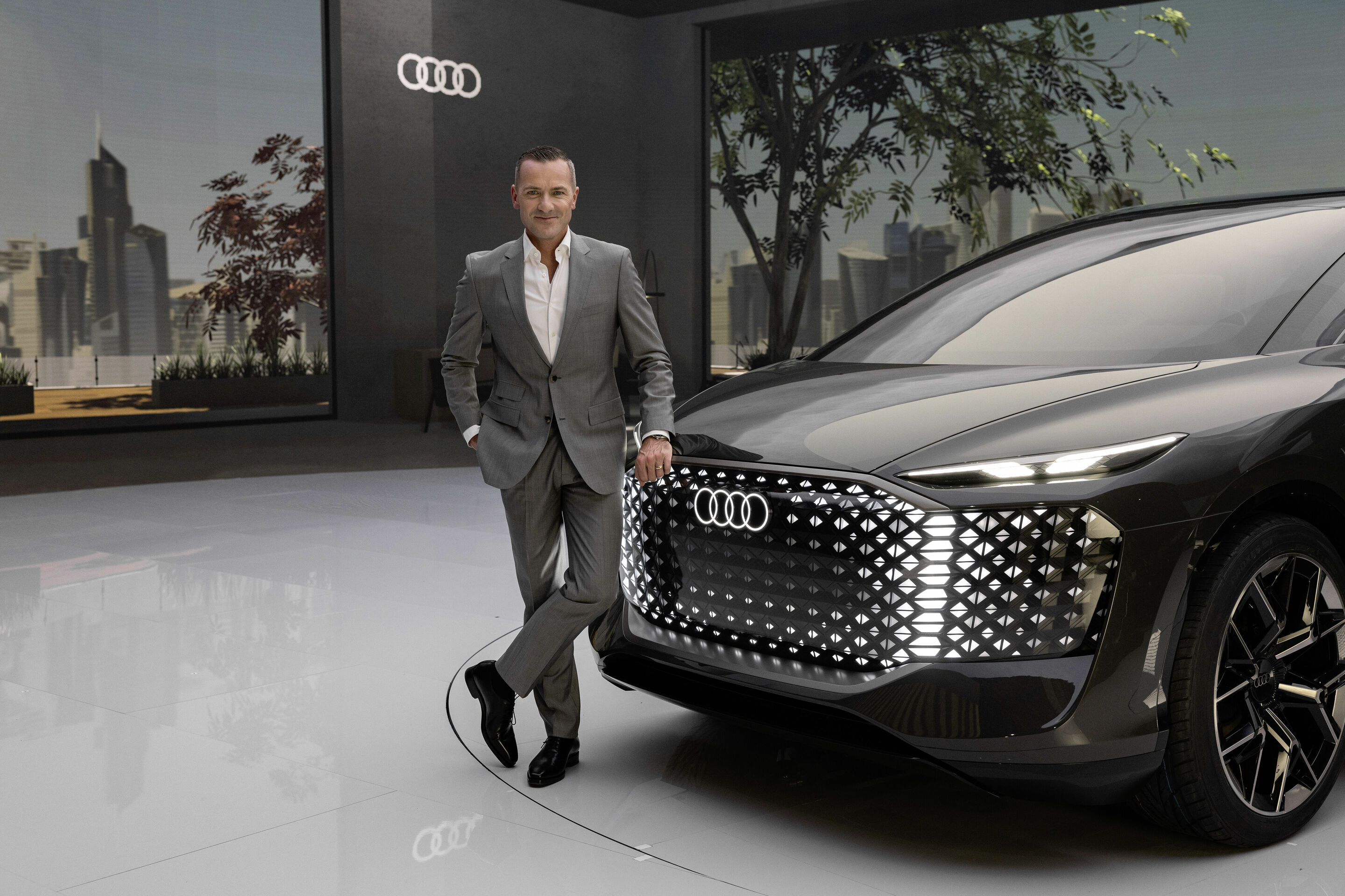 World Premiere Audi urbansphere concept – Celebration of Progress