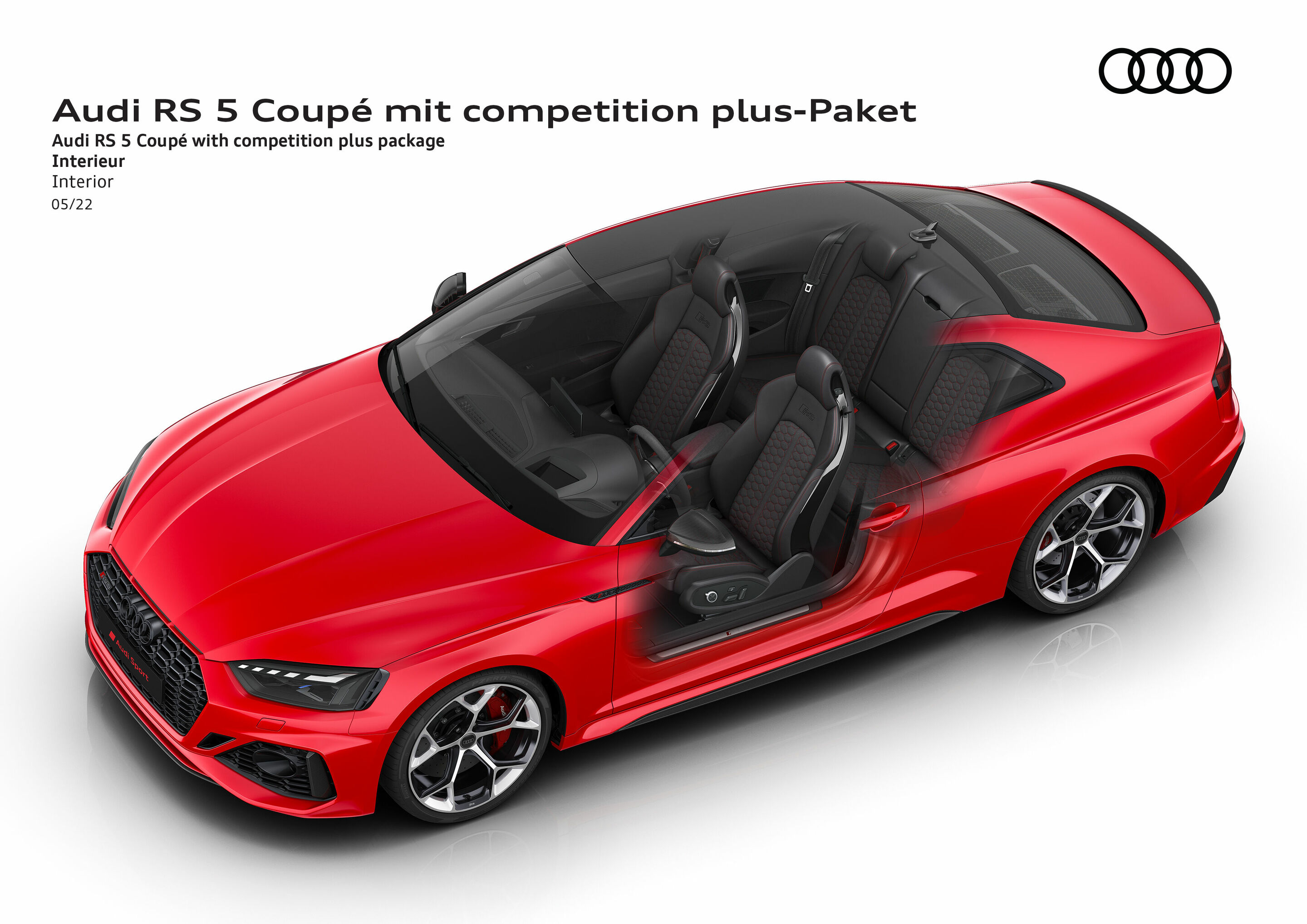 Illustration - Audi RS 5 Coupé mit competition plus-Paket - Interieur