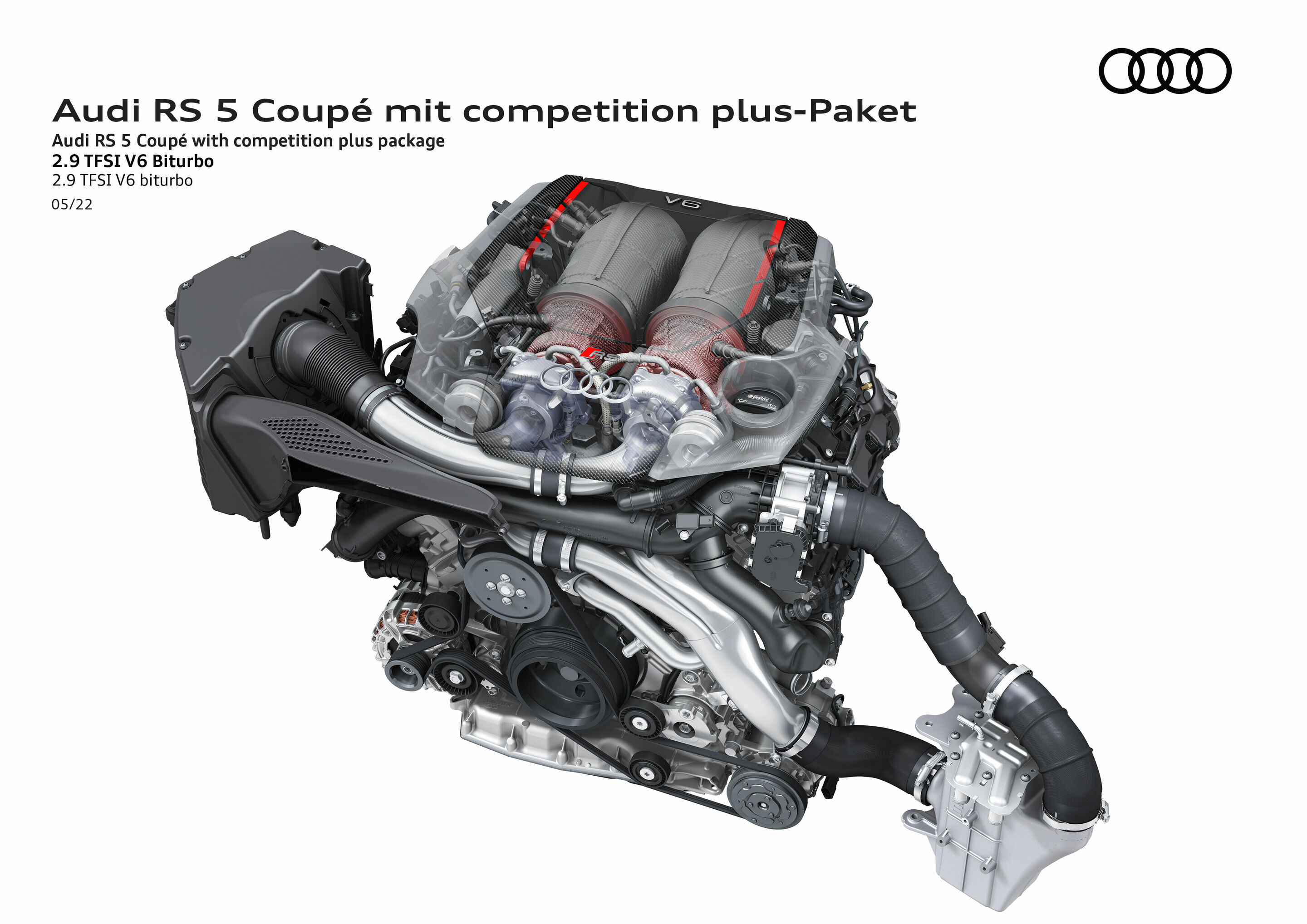 Illustration - Audi RS 5 Coupé with competition plus package - 2.9 TFSI V6 biturbo