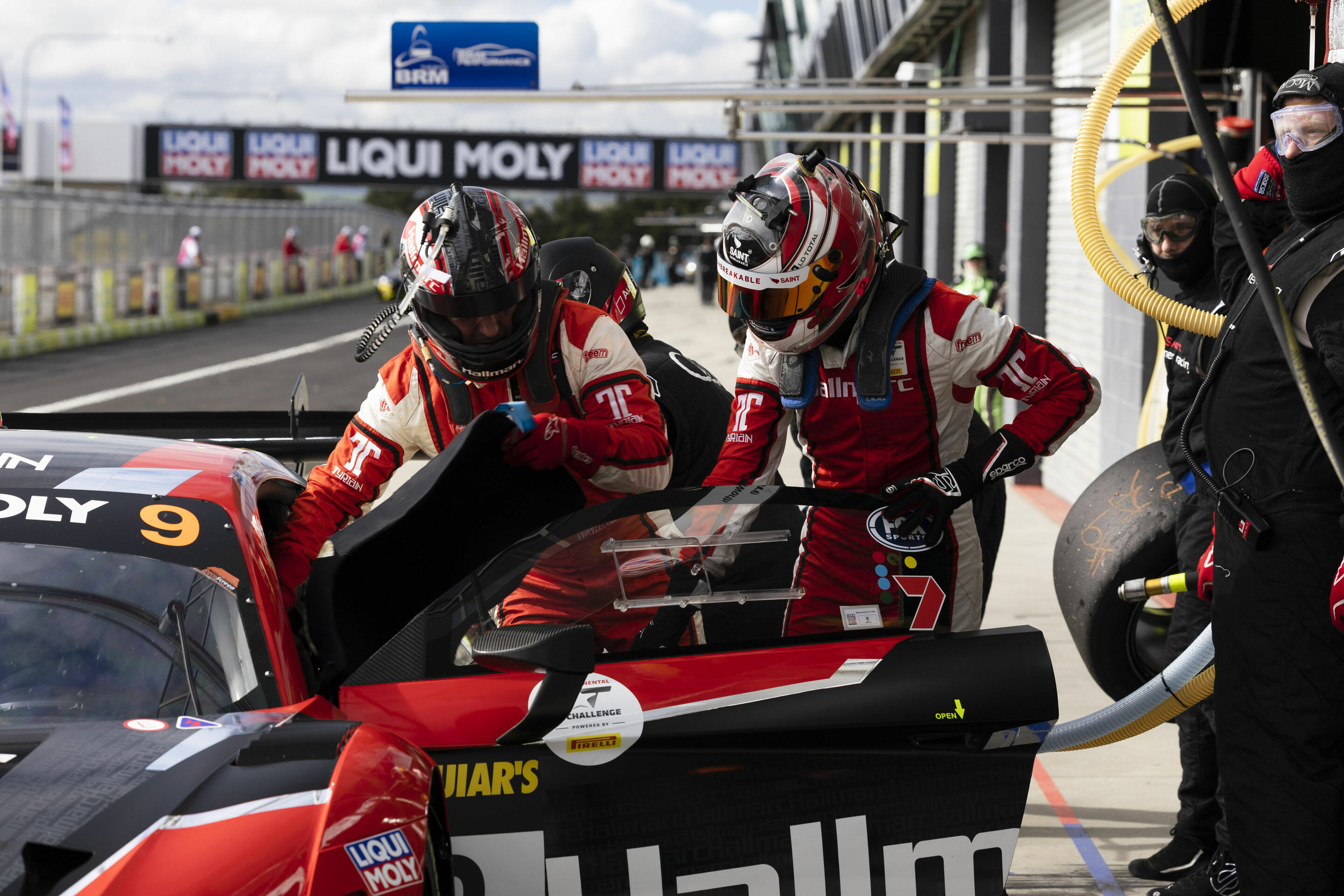 12h Bathurst 2022 - Audi R8 LMS #9 (Hallmarc), Marc Cini/Dean Fiore/Lee Holdsworth