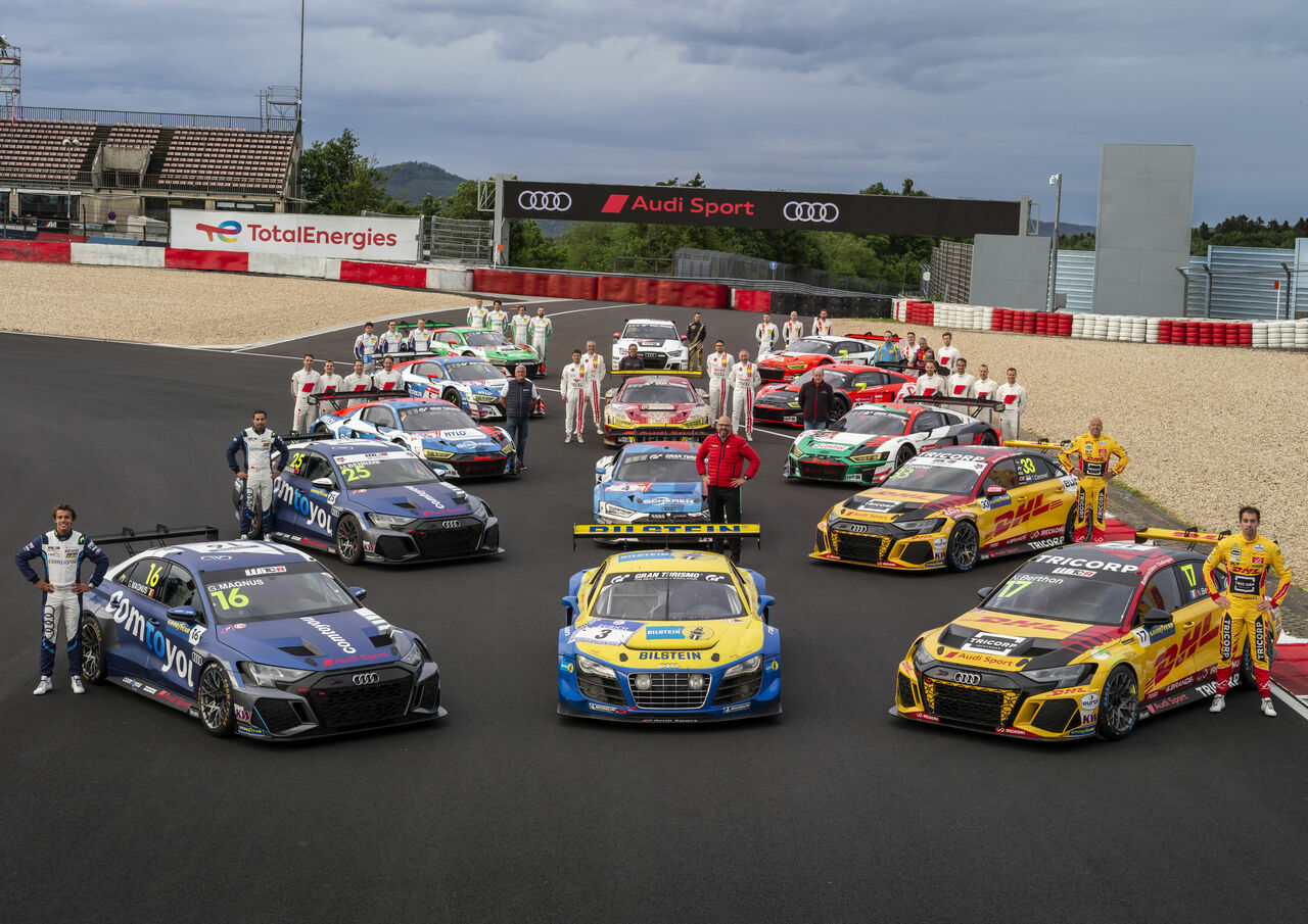 Audi Sport Team Phoenix Won 2022 24hr Nurburgring (50th Anniversary ...