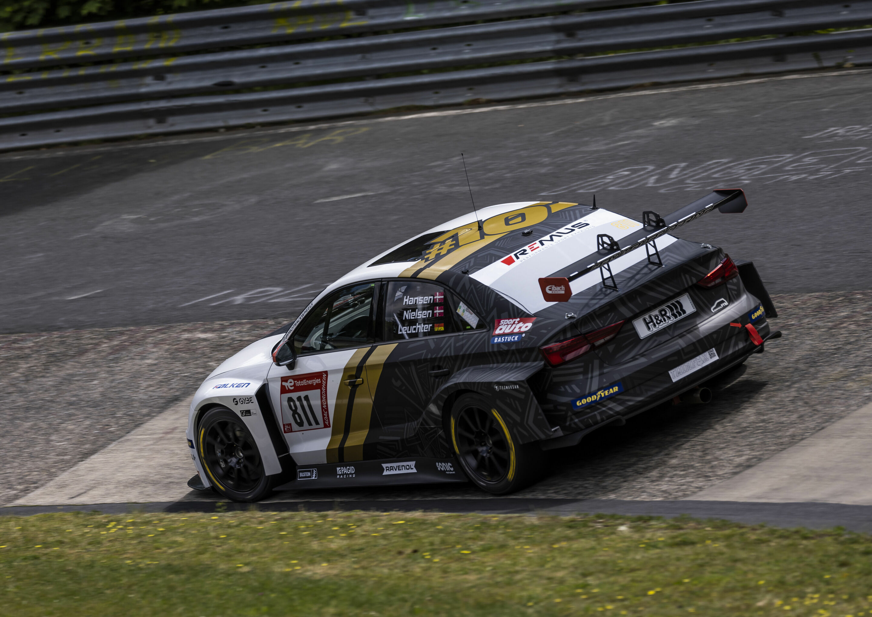 24h Nürburgring 2022 - Audi RS 3 LMS  (Max Kruse Racing), Peter Hansen/Benjamin Leuchter/Lars Nielsen