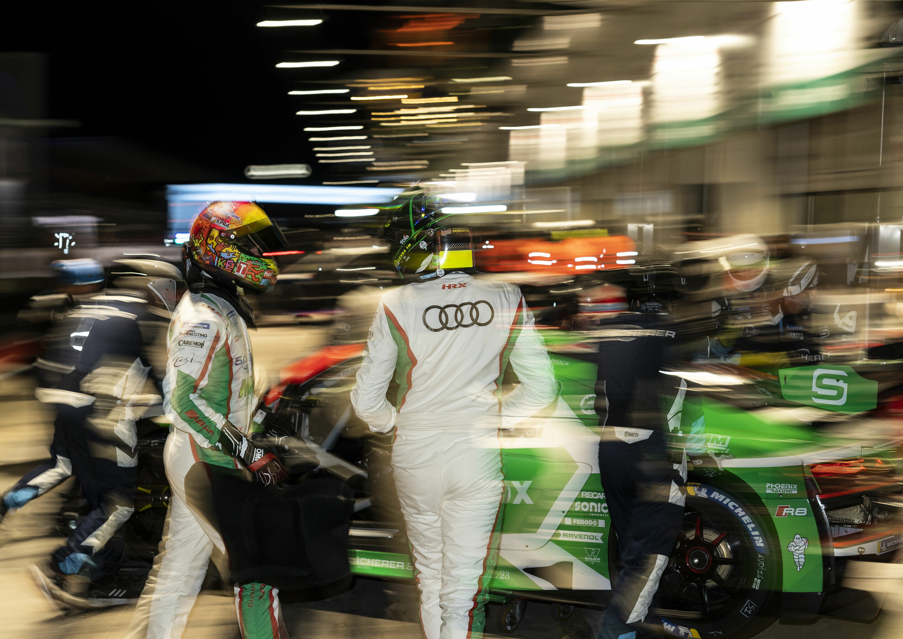 24h Nürburgring 2022 - Audi R8 LMS #16 (Scherer Sport Team Phoenix), Michele Beretta/Kuba Giermaziak/Kim-Luis Schramm/Markus Winkelhock