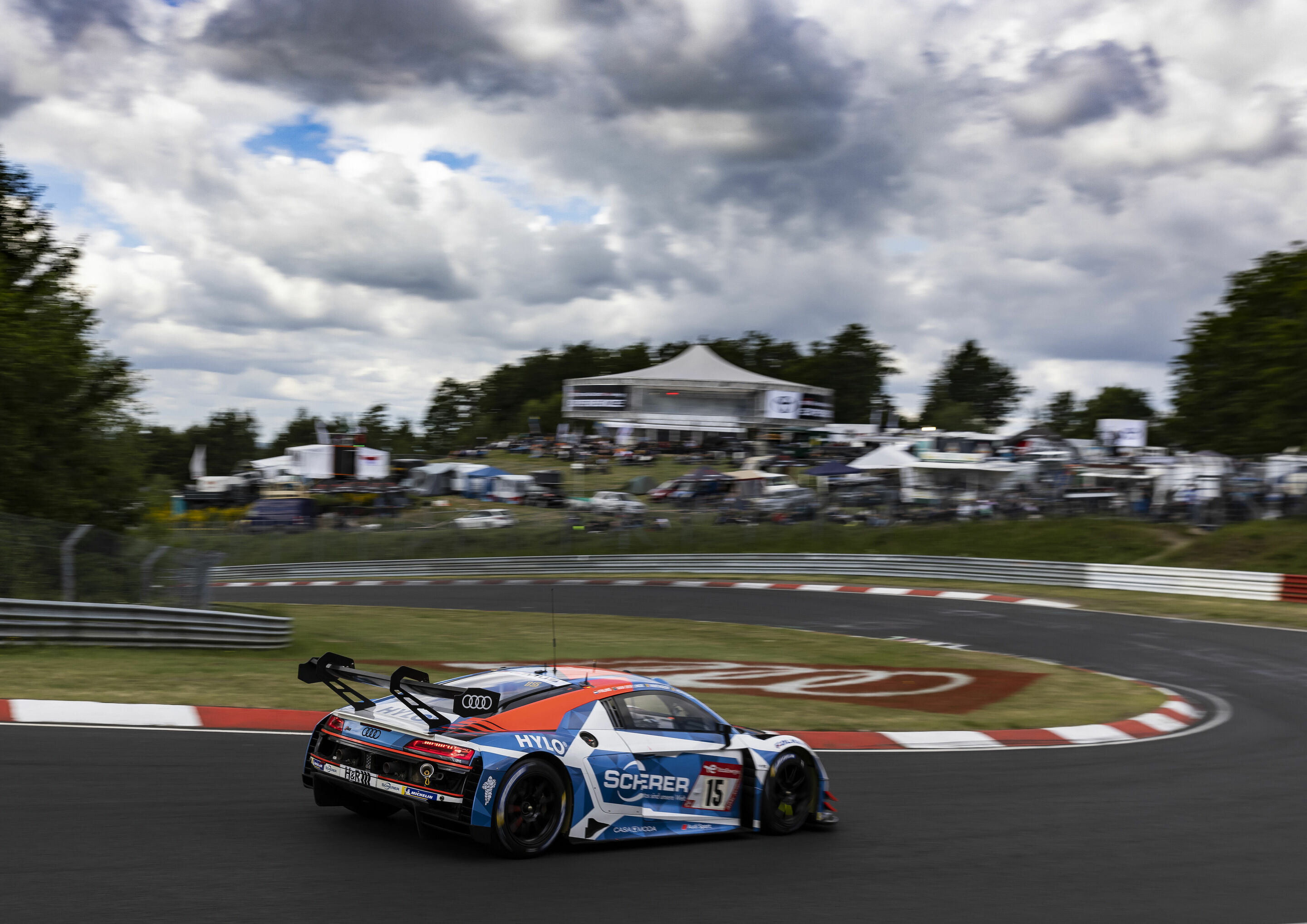 24h Nürburgring 2022 - Audi R8 LMS #15 (Audi Sport Team Phoenix), Robin Frijns/Kelvin van der Linde/Dries Vanthoor/Frédéric Vervisch