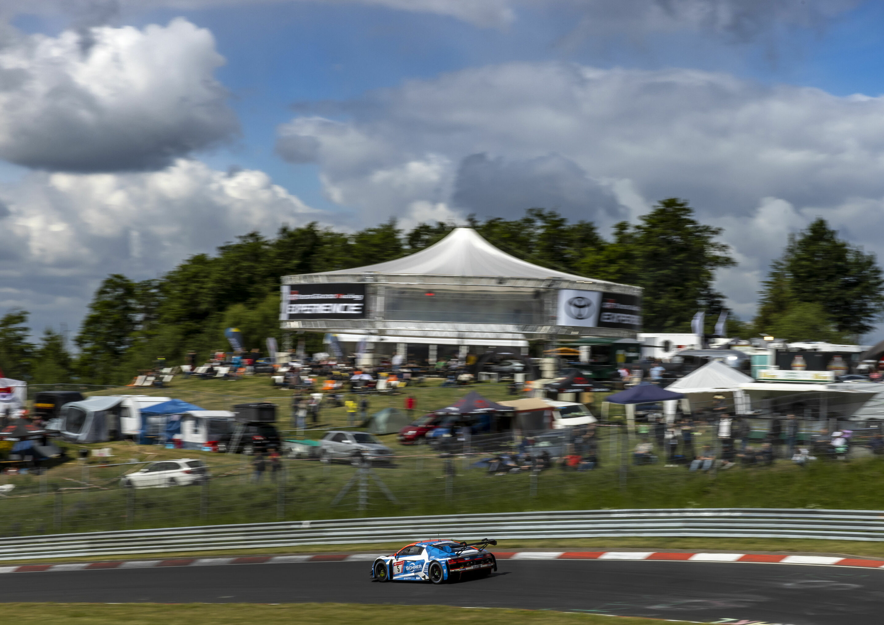 24h Nürburgring 2022 - Audi R8 LMS #5 (Scherer Sport Team Phoenix), Ricardo Feller/Kelvin van der Linde/Vincent Kolb/Frank Stippler
